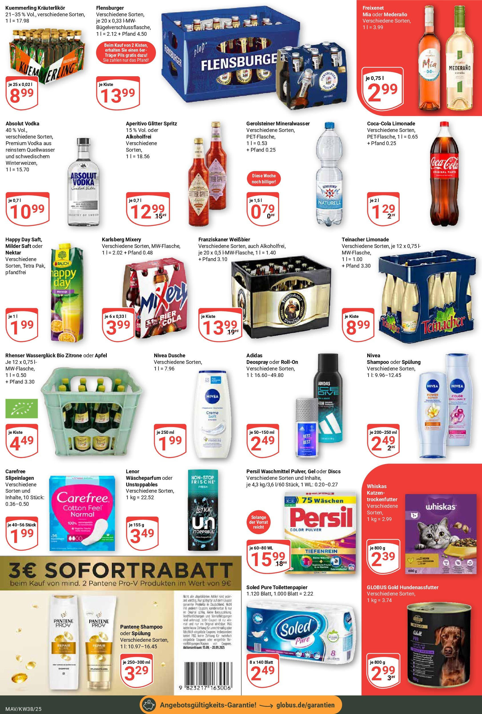 Globus prospekt Mannheim	 (ab 14.09.2025) » Angebote online | Seite: 5 | Produkte: Äpfel, Limonade, Mixery, Persil