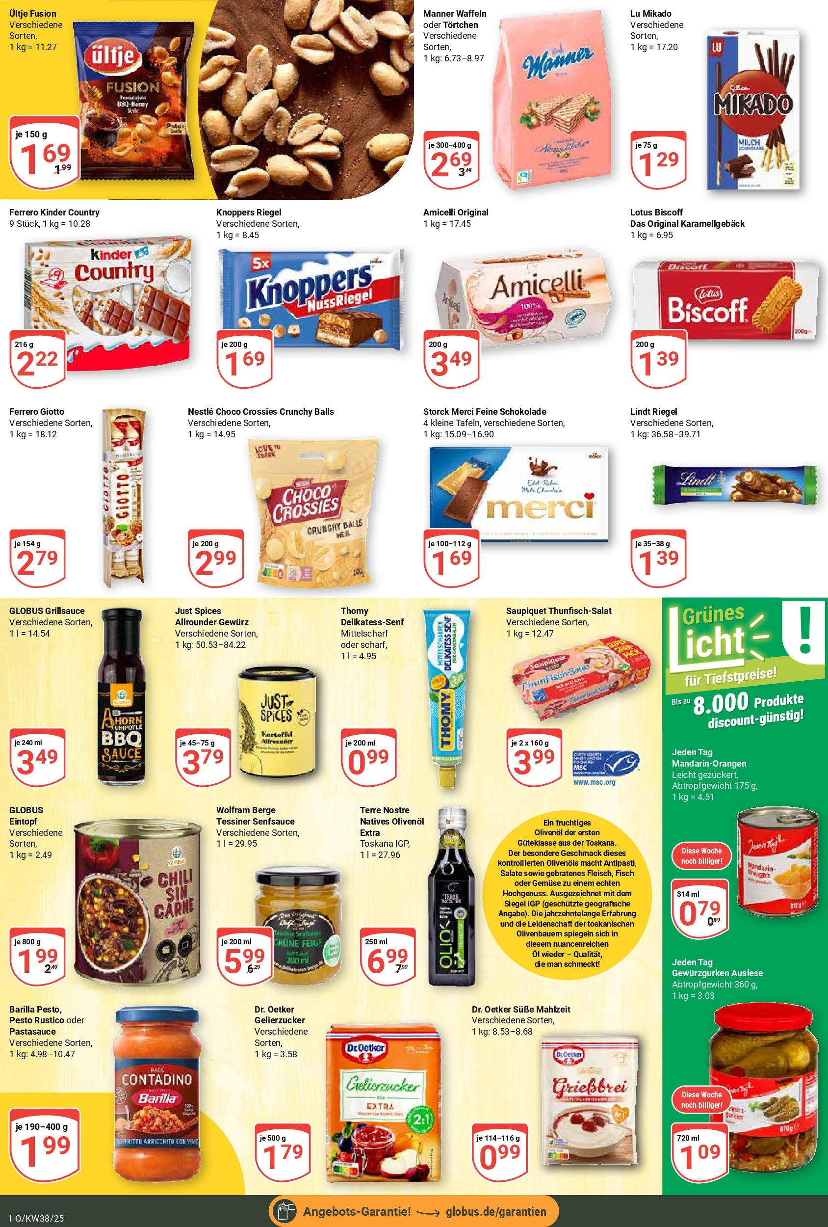 Globus prospekt Idar-Oberstein (ab 14.09.2025) » Angebote ab Montag | Seite: 13 | Produkte: Milch, Barilla, Öl, Fisch Globus prospekt Idar-Oberstein (ab 14.09.2025) » Angebote online | Seite: 13 | Produkte: Milch, Barilla, Öl, Fisch