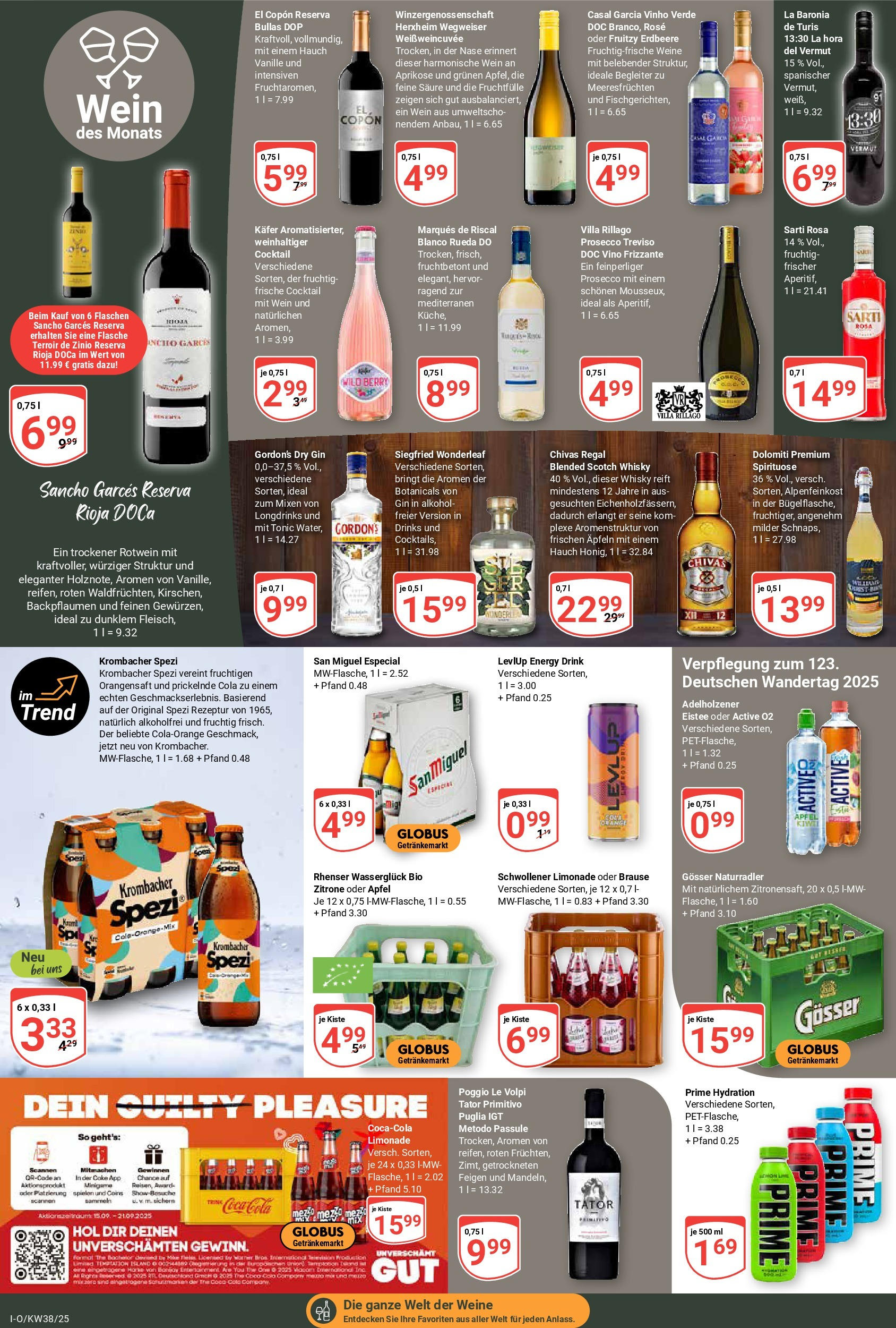 Globus prospekt Idar-Oberstein (ab 14.09.2025) » Angebote ab Montag | Seite: 14 | Produkte: Whisky, Cola, Adelholzener, Zitrone Globus prospekt Idar-Oberstein (ab 14.09.2025) » Angebote online | Seite: 14 | Produkte: Whisky, Cola, Adelholzener, Zitrone