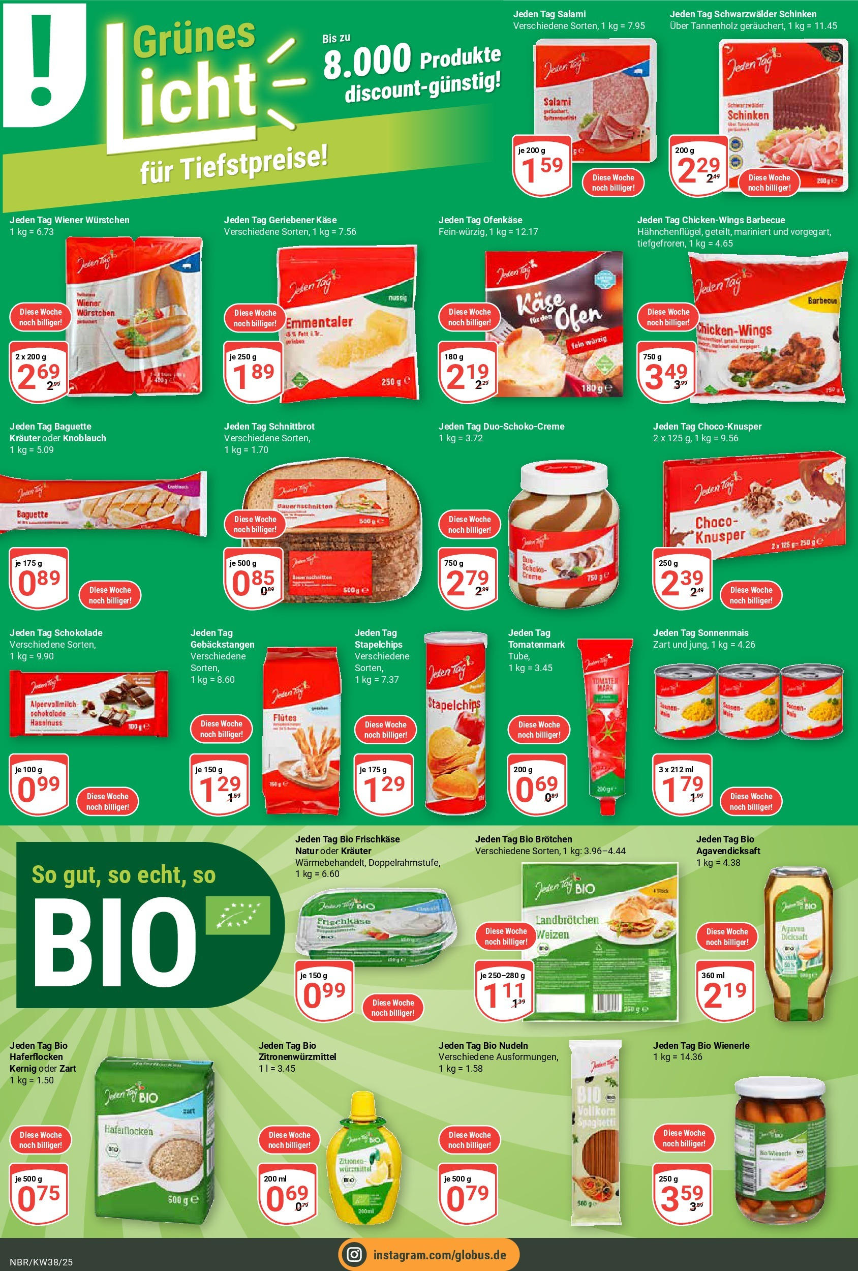 Globus prospekt Neubrandenburg	 (ab 14.09.2025) » Angebote online | Seite: 8
