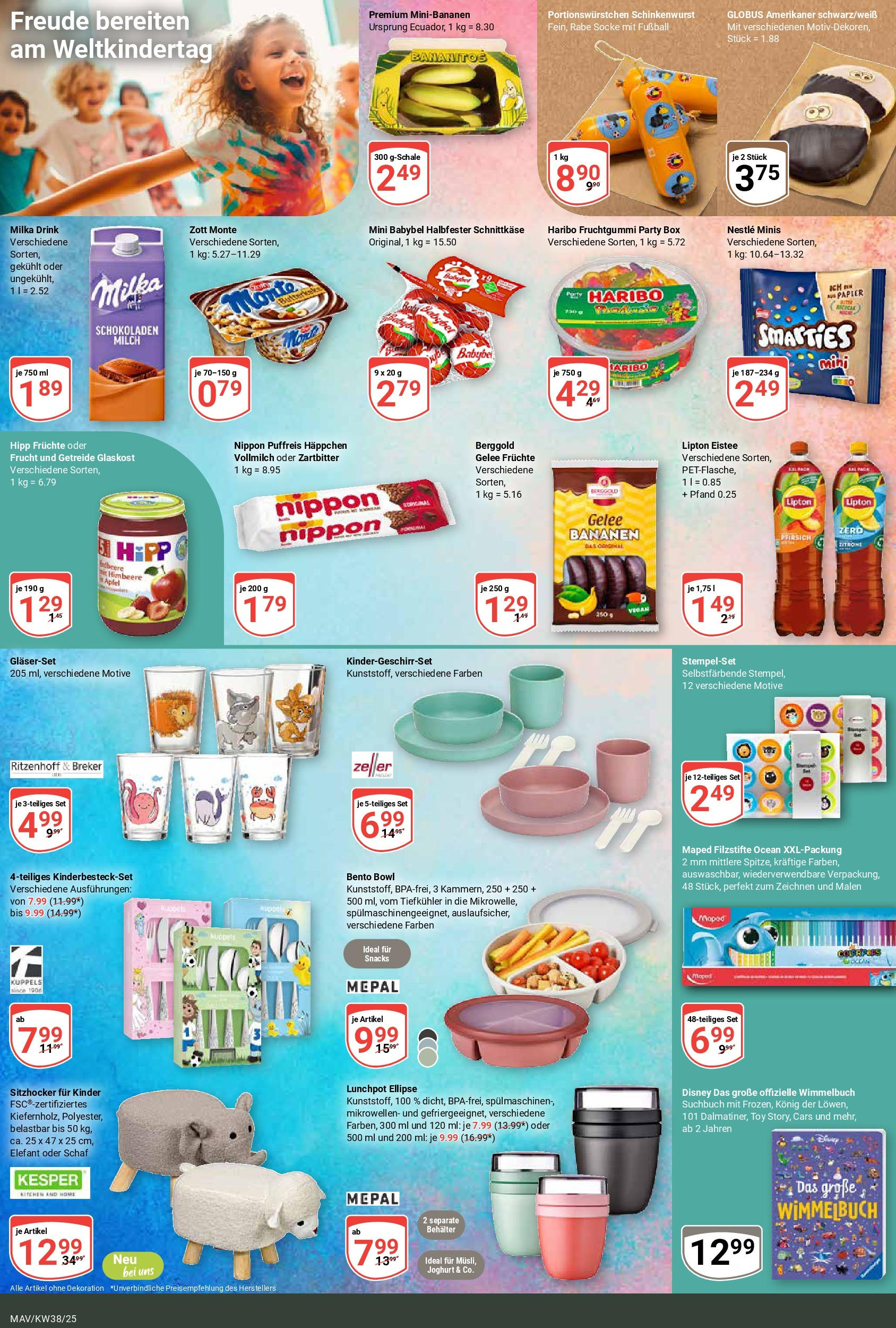 Globus prospekt Mannheim	 (ab 14.09.2025) » Angebote online | Seite: 22 | Produkte: Haribo, Joghurt, Box, Fußball