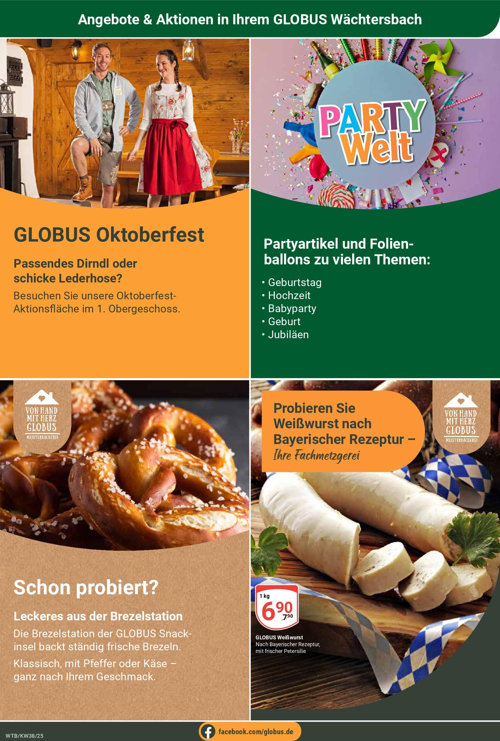 Globus prospekt Wächtersbach (ab 14.09.2025) » Angebote ab Montag | Seite: 25 | Produkte: Käse, Weißwurst, Pfeffer, Petersilie Globus prospekt Wächtersbach (ab 14.09.2025) » Angebote online | Seite: 25 | Produkte: Käse, Weißwurst, Pfeffer, Petersilie