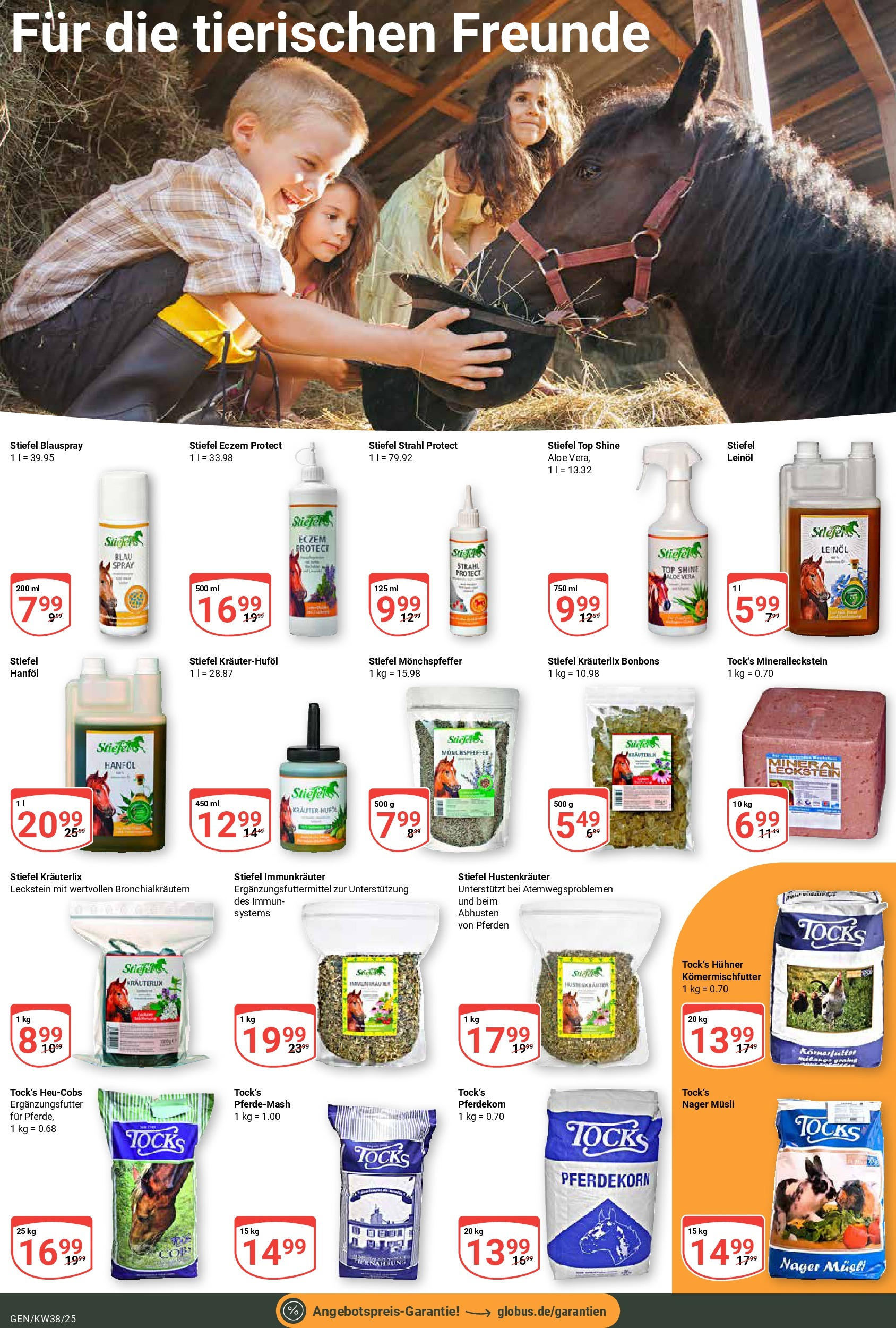 Globus prospekt Gensingen	 (ab 14.09.2025) » Angebote online | Seite: 19 | Produkte: Musli, Top, Leinöl, Stiefel