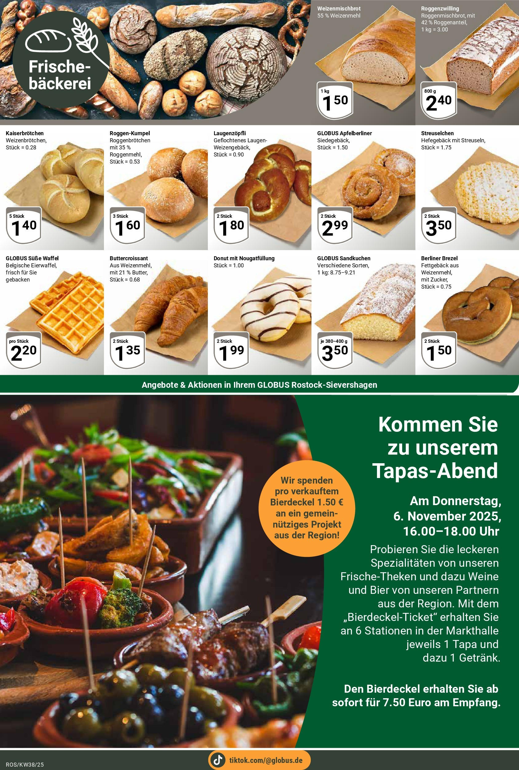 Globus prospekt Lambrechtshagen (ab 14.09.2025) » Angebote ab Montag | Seite: 5 | Produkte: Berliner, Bäckerei, Bier, Weizenmehl Globus prospekt Lambrechtshagen (ab 14.09.2025) » Angebote online | Seite: 5 | Produkte: Berliner, Bäckerei, Bier, Weizenmehl