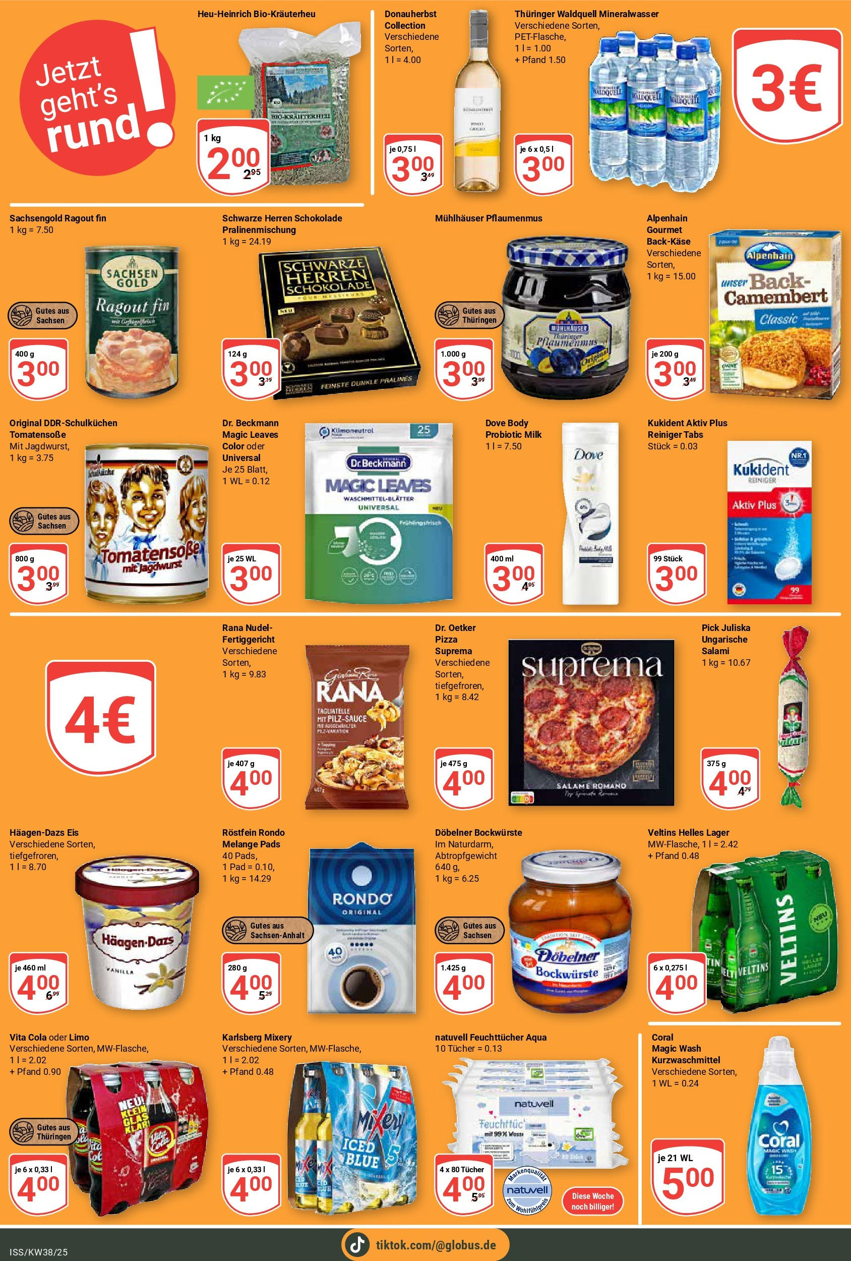Globus prospekt Isserstedt	 (ab 14.09.2025) » Angebote online | Seite: 23 | Produkte: Vita cola, Pizza, Mixery, Veltins