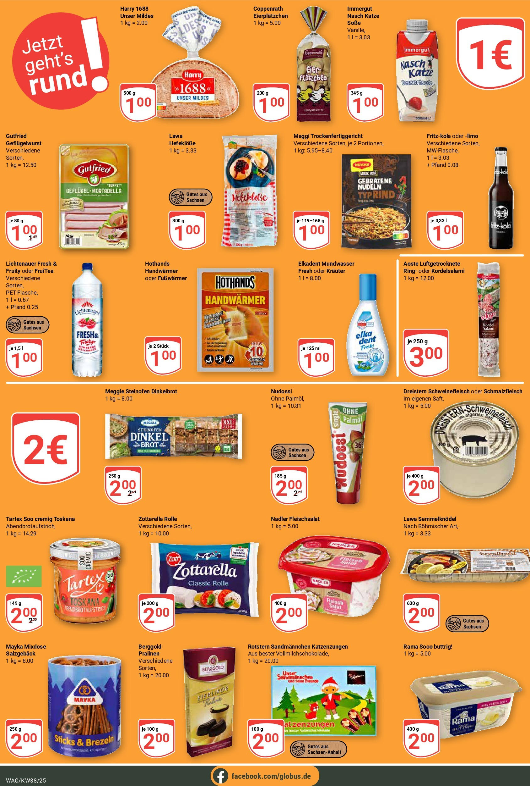 Globus prospekt Markkleeberg	 (ab 14.09.2025) » Angebote online | Seite: 24 | Produkte: Maggi, Eier, Mundwasser, Schweinefleisch