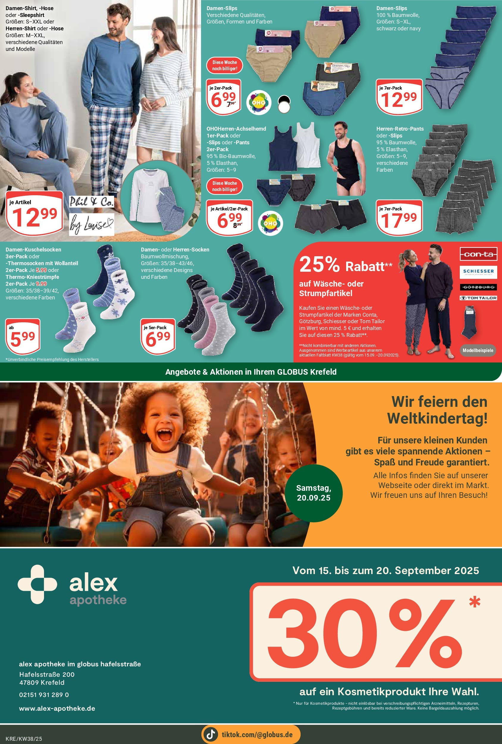 Globus prospekt Krefeld	 (ab 14.09.2025) » Angebote online | Seite: 28 | Produkte: Hose