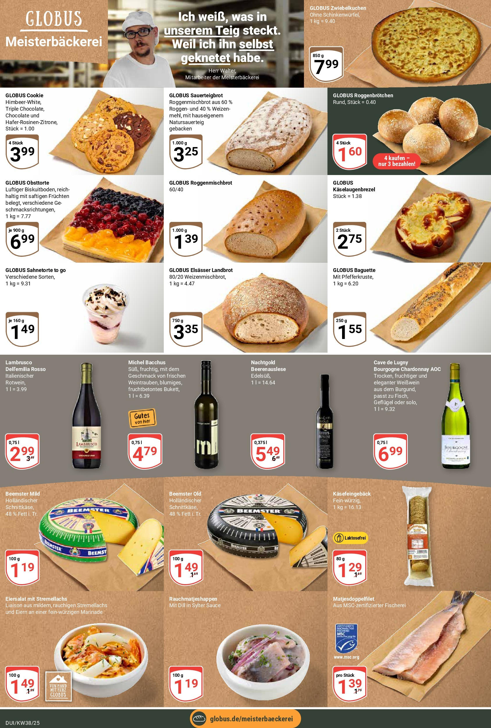Globus prospekt Duisburg (ab 14.09.2025) » Angebote ab Montag | Seite: 5 | Produkte: Weißwein, Baguette, Dill Globus prospekt Duisburg (ab 14.09.2025) » Angebote online | Seite: 5 | Produkte: Weißwein, Baguette, Dill