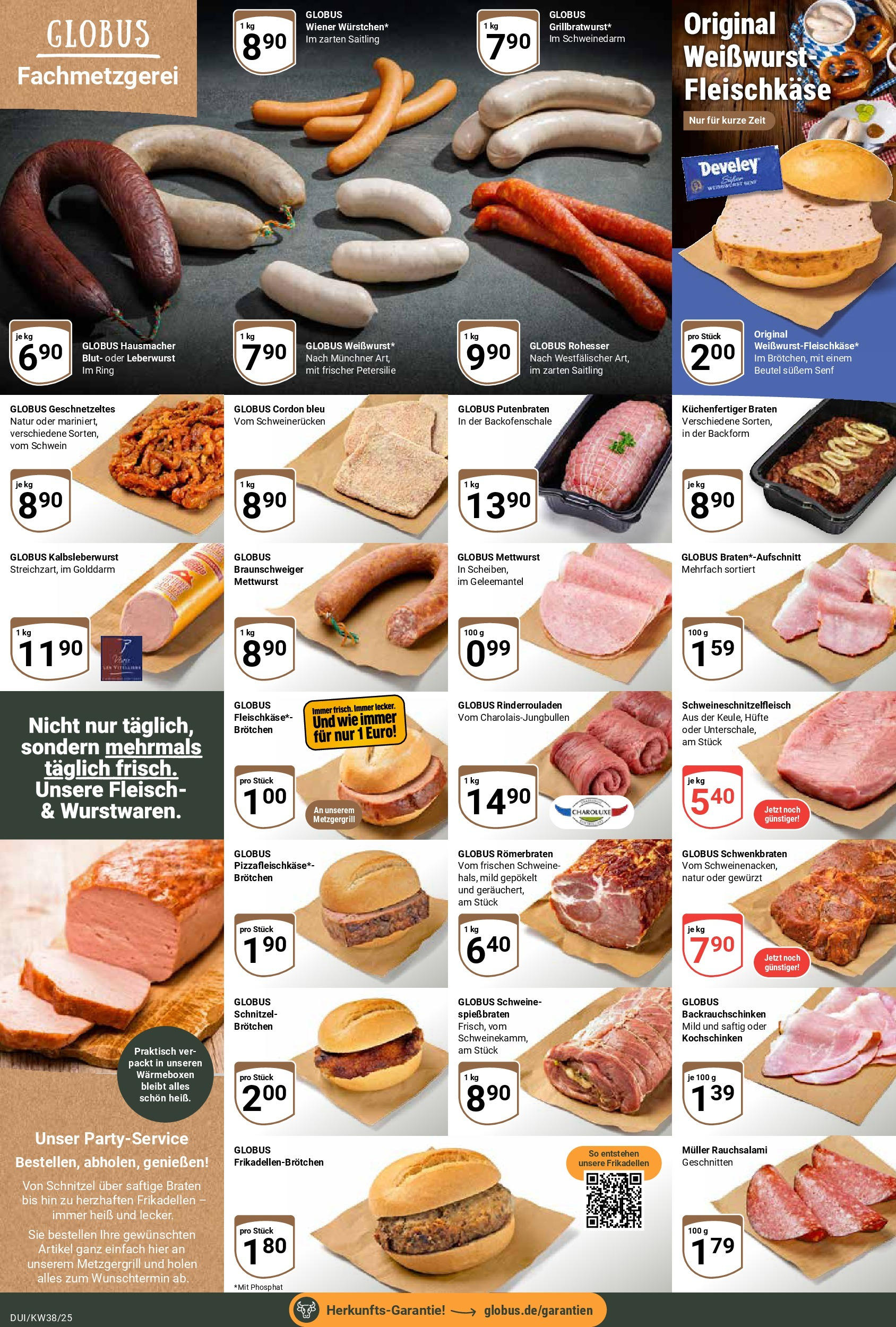 Globus prospekt Duisburg (ab 14.09.2025) » Angebote ab Montag | Seite: 6 | Produkte: Schnitzel, Schweinerucken, Petersilie, Fleisch Globus prospekt Duisburg (ab 14.09.2025) » Angebote online | Seite: 6 | Produkte: Schnitzel, Schweinerucken, Petersilie, Fleisch