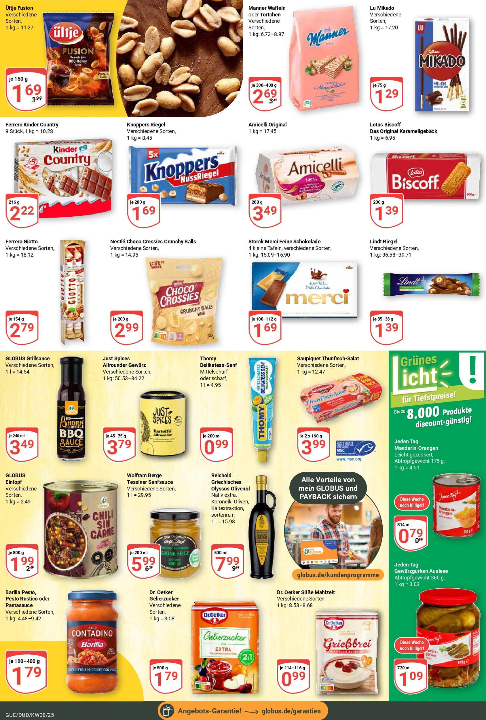 Globus prospekt Saarbrücken-Dudweiler (ab 14.09.2025) » Angebote ab Montag | Seite: 17 | Produkte: Gelierzucker, Milch, Waffeln, Chili Globus prospekt Saarbrücken-Dudweiler (ab 14.09.2025) » Angebote online | Seite: 17 | Produkte: Gelierzucker, Milch, Waffeln, Chili