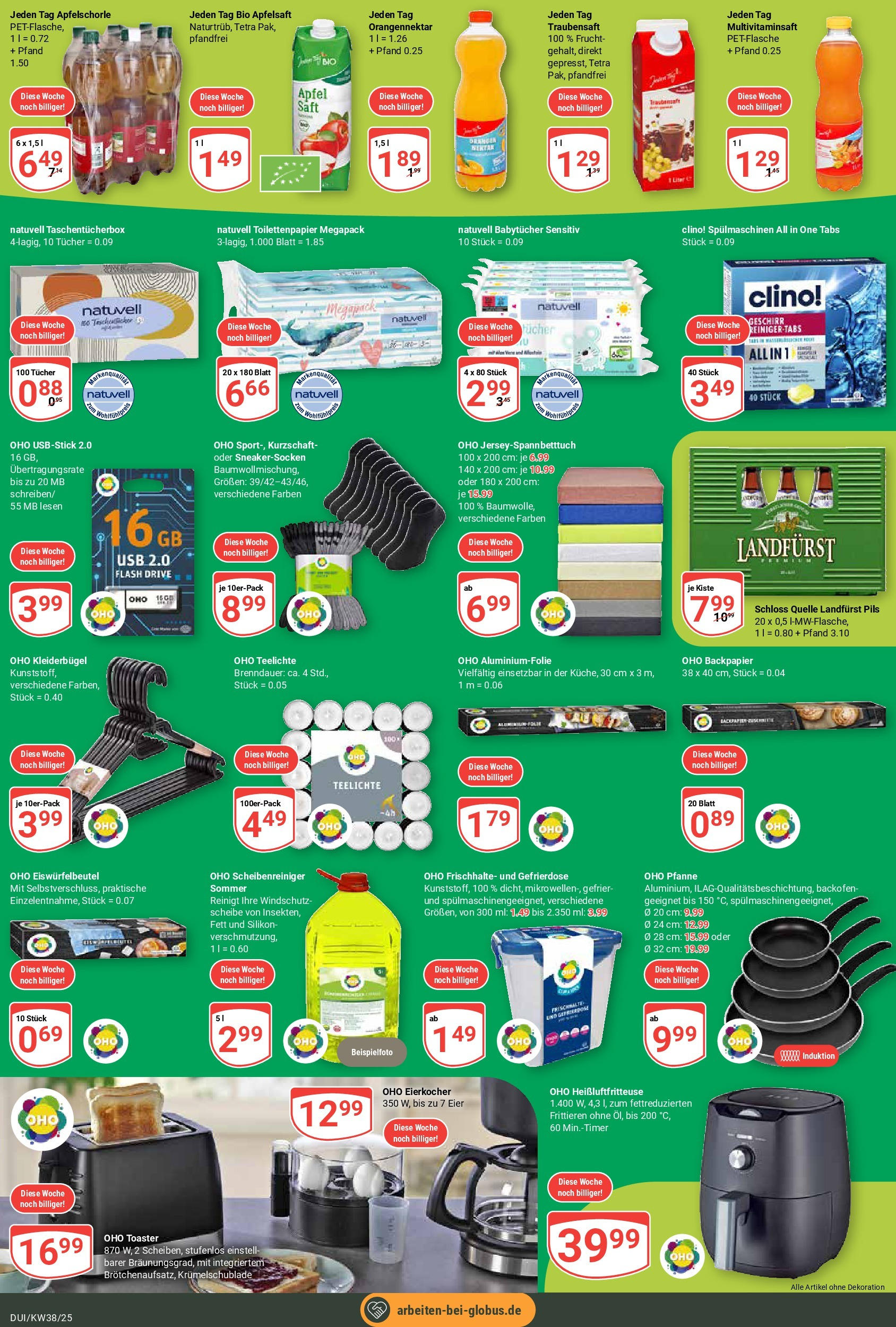 Globus prospekt Duisburg (ab 14.09.2025) » Angebote ab Montag | Seite: 11 | Produkte: Orangen, Saft, Eierkocher, Toilettenpapier Globus prospekt Duisburg (ab 14.09.2025) » Angebote online | Seite: 11 | Produkte: Orangen, Saft, Eierkocher, Toilettenpapier