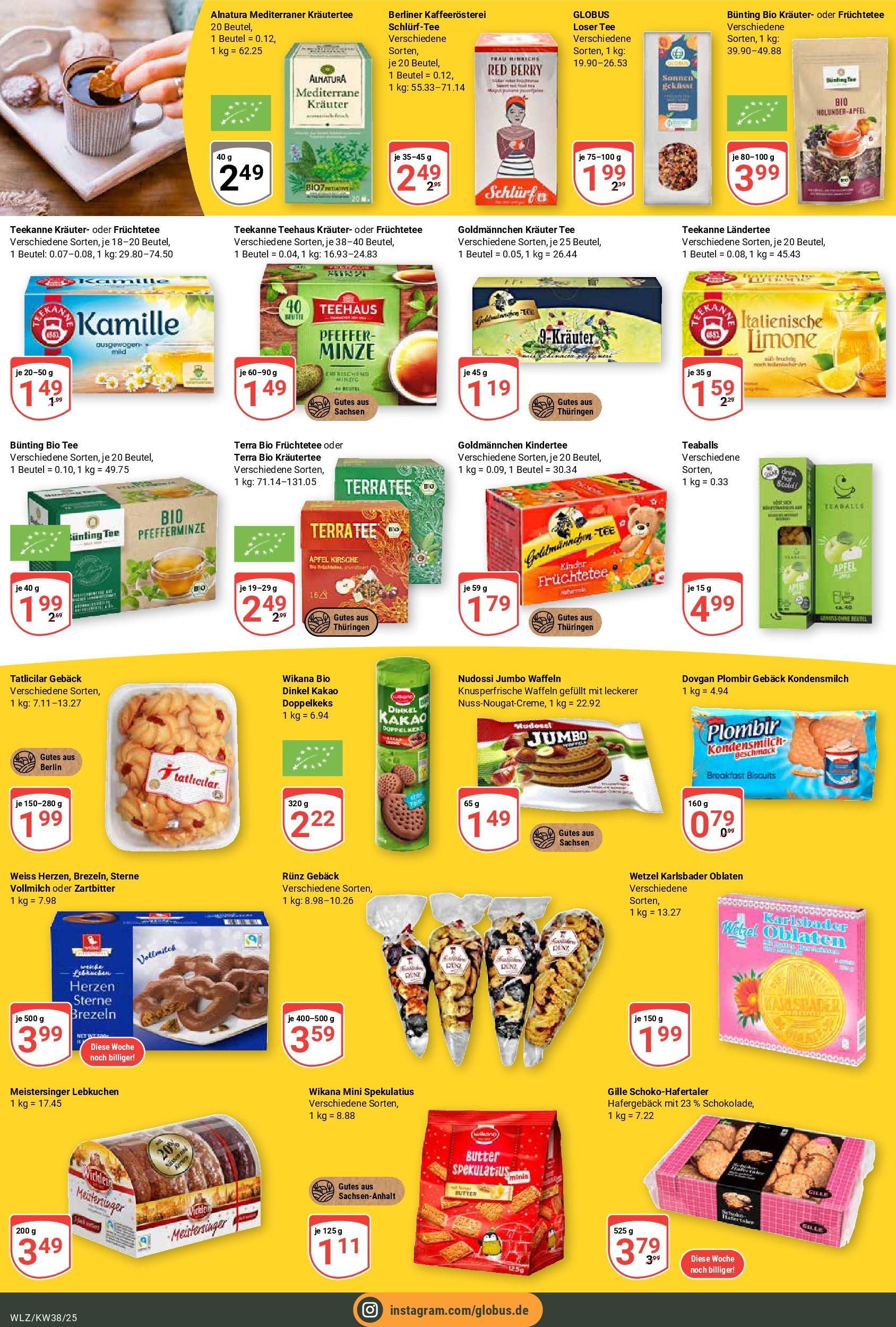 Globus prospekt Weischlitz	 (ab 14.09.2025) » Angebote online | Seite: 13