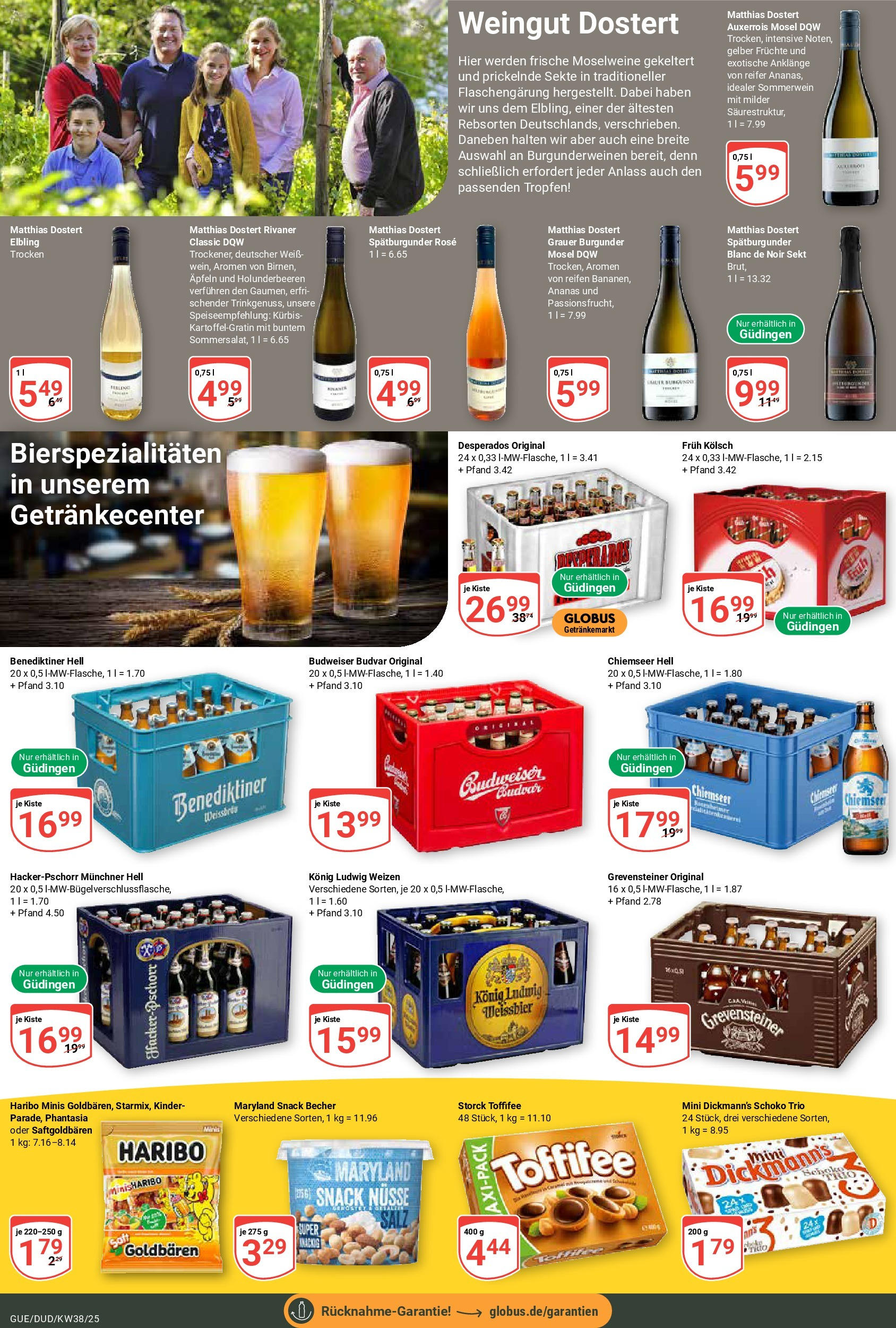 Globus prospekt Saarbrücken-Dudweiler (ab 14.09.2025) » Angebote ab Montag | Seite: 20 | Produkte: Sekt, Desperados, Kürbis, Budweiser Globus prospekt Saarbrücken-Dudweiler (ab 14.09.2025) » Angebote online | Seite: 20 | Produkte: Sekt, Desperados, Kürbis, Budweiser
