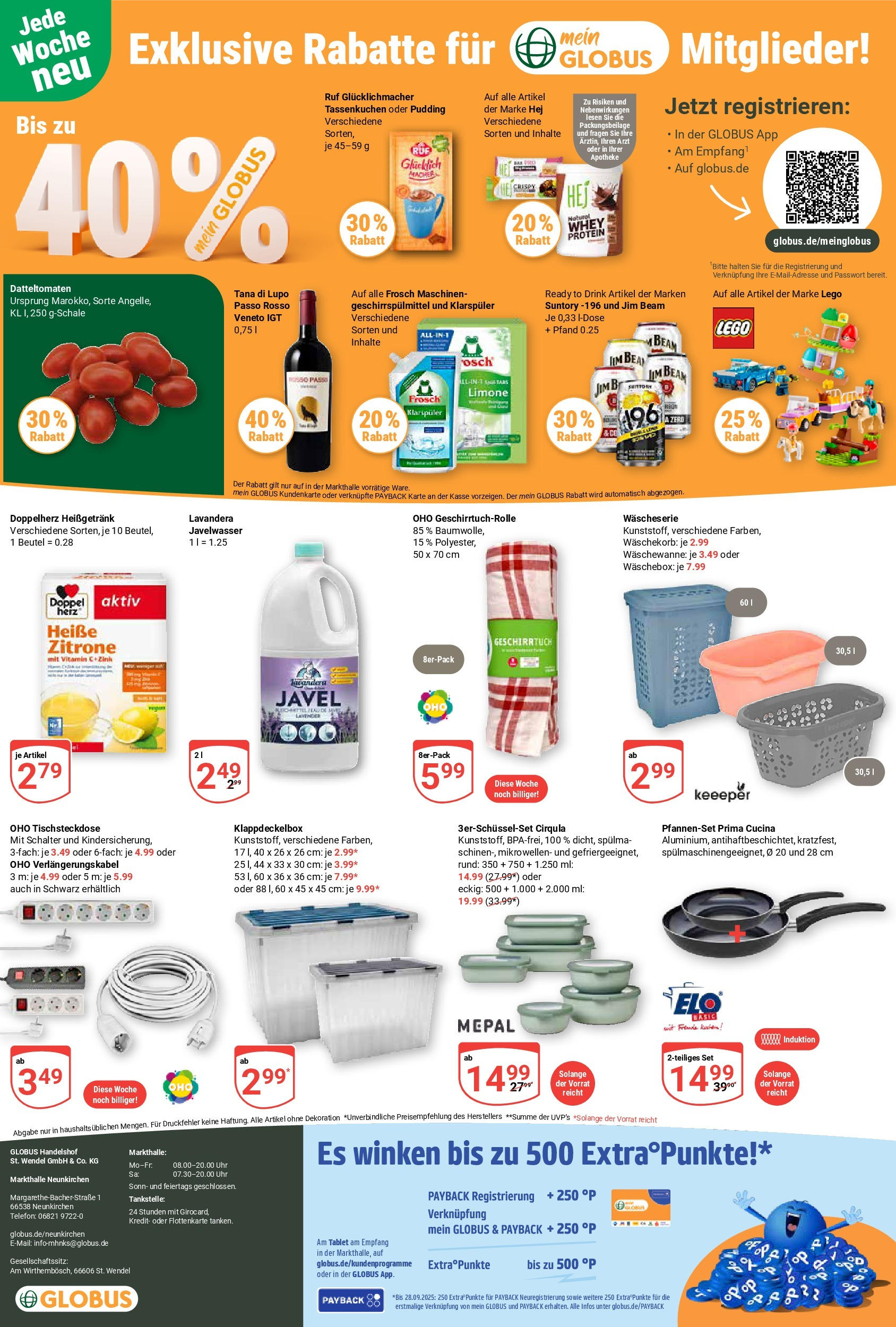 Globus prospekt Neunkirchen	 (ab 14.09.2025) » Angebote online | Seite: 24