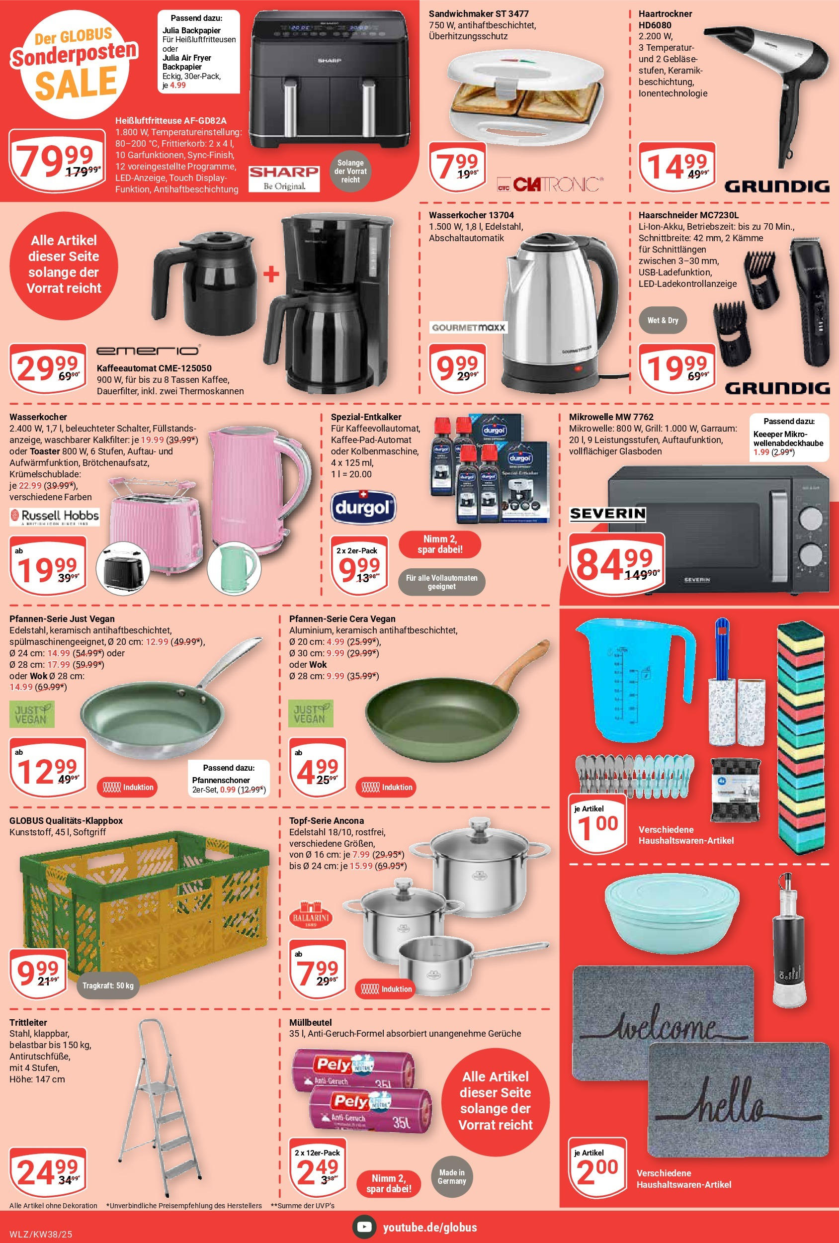 Globus prospekt Weischlitz	 (ab 14.09.2025) » Angebote online | Seite: 27
