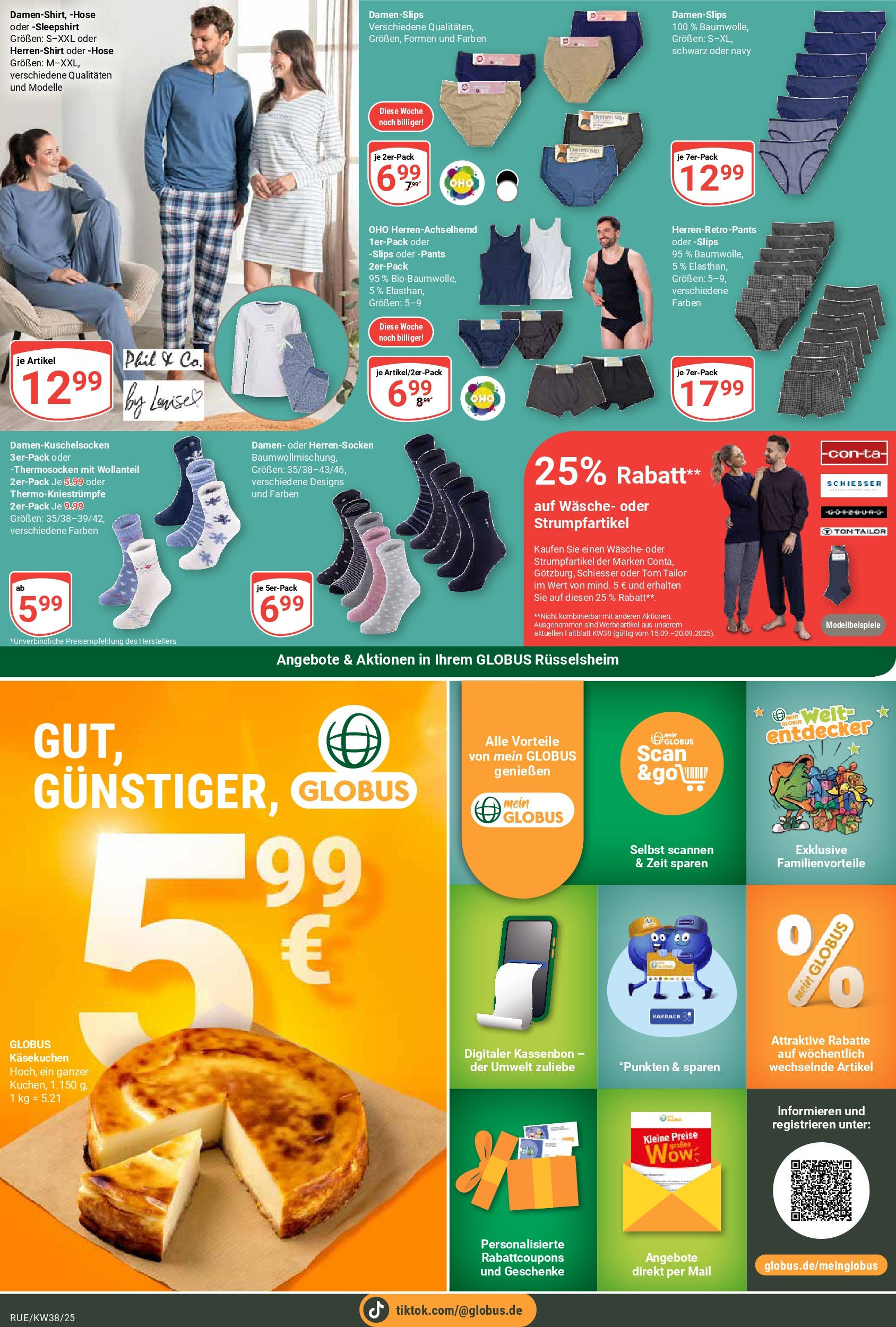 Globus prospekt Rüsselsheim	 (ab 14.09.2025) » Angebote online | Seite: 24