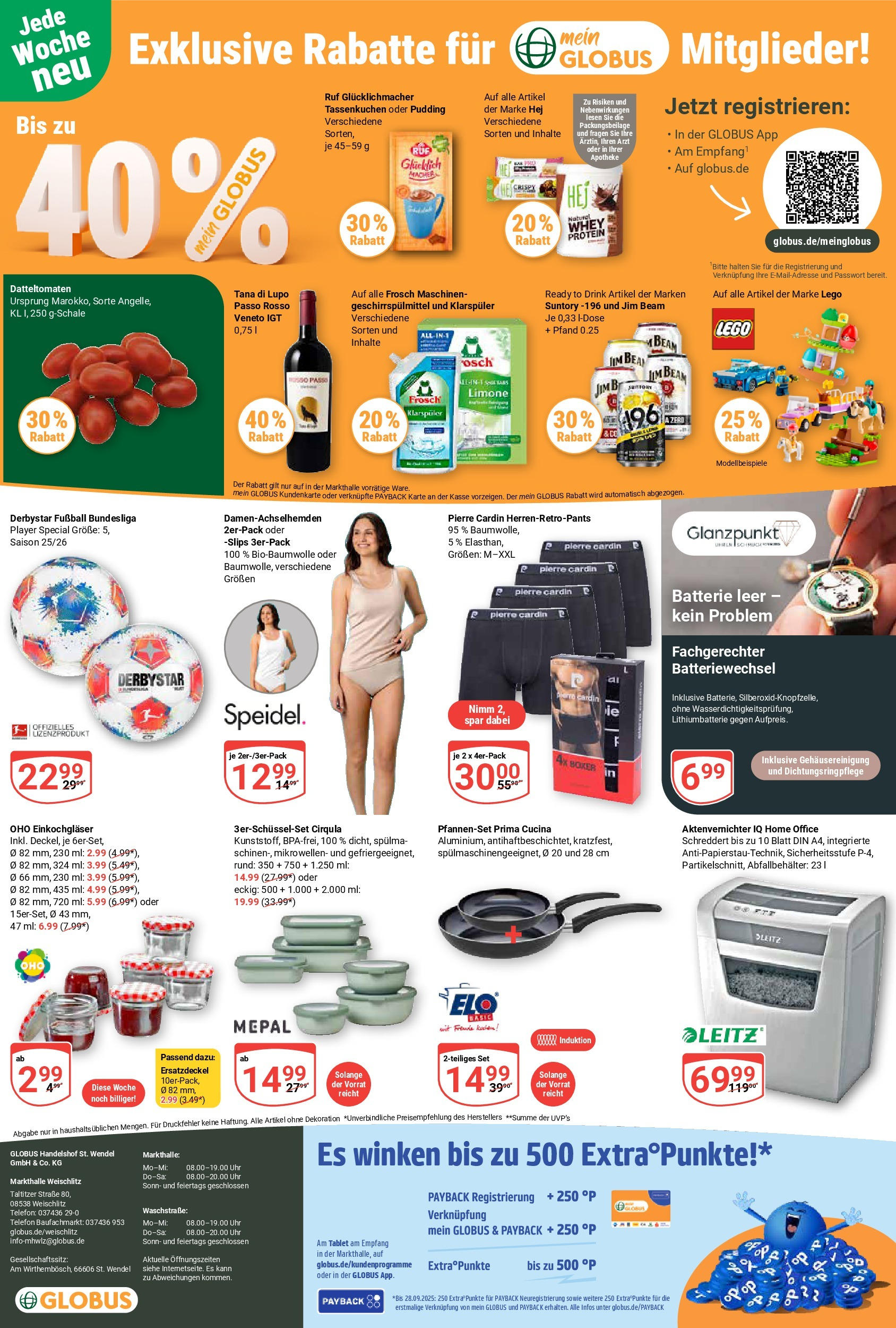 Globus prospekt Weischlitz	 (ab 14.09.2025) » Angebote online | Seite: 30