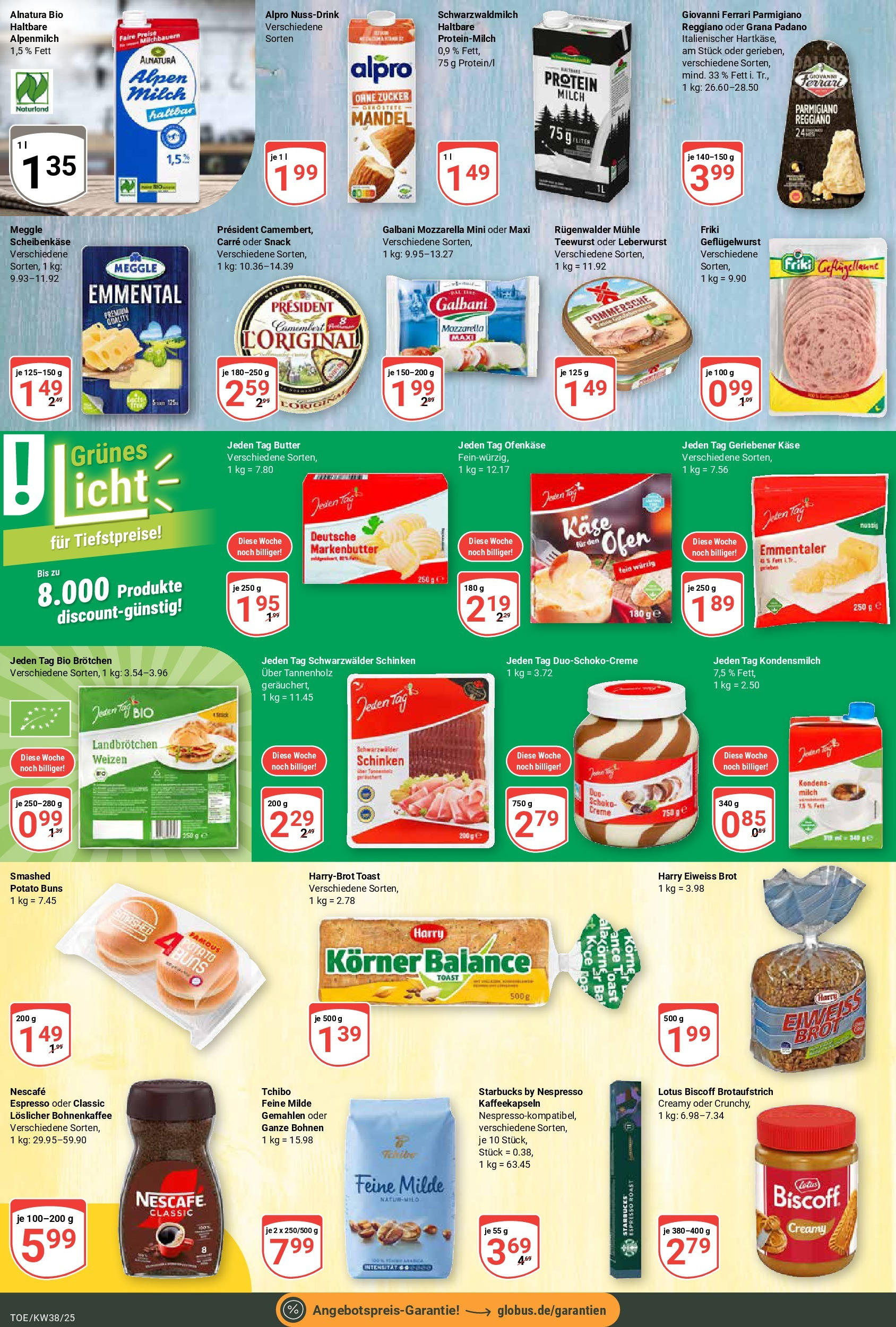 Globus prospekt Tönisvorst	 (ab 14.09.2025) » Angebote online | Seite: 11 | Produkte: Ofen, Mühle, Käse, Schinken