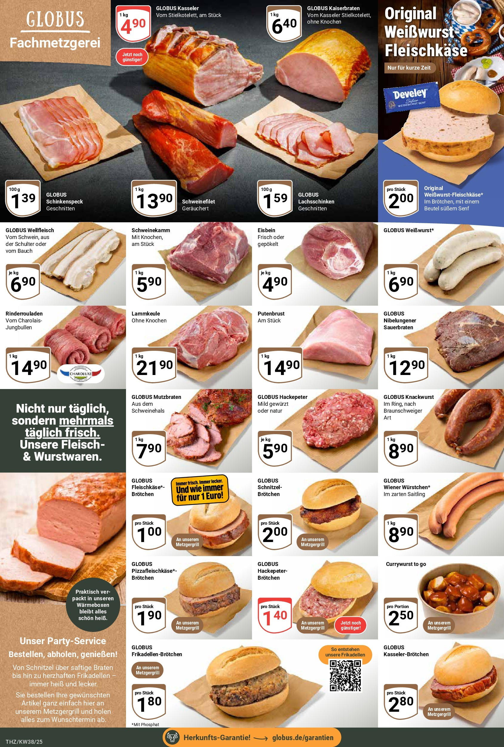 Globus prospekt Zeitz (ab 14.09.2025) » Angebote ab Montag | Seite: 6 | Produkte: Lammkeule, Schnitzel, Schweinefilet, Fleisch Globus prospekt Zeitz (ab 14.09.2025) » Angebote online | Seite: 6 | Produkte: Lammkeule, Schnitzel, Schweinefilet, Fleisch