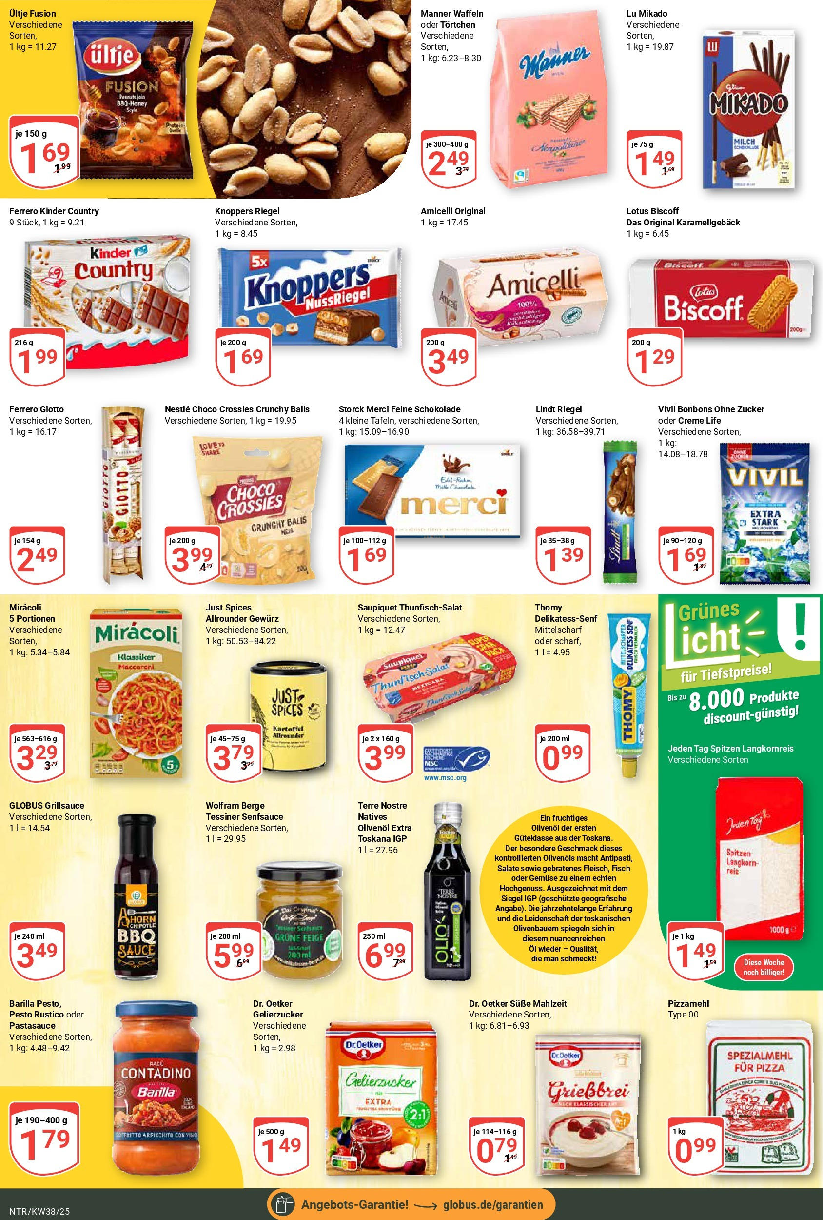 Globus prospekt Neutraubling (ab 14.09.2025) » Angebote ab Montag | Seite: 13 | Produkte: Milch, Öl, Olivenol, Salat Globus prospekt Neutraubling (ab 14.09.2025) » Angebote online | Seite: 13 | Produkte: Milch, Öl, Olivenol, Salat