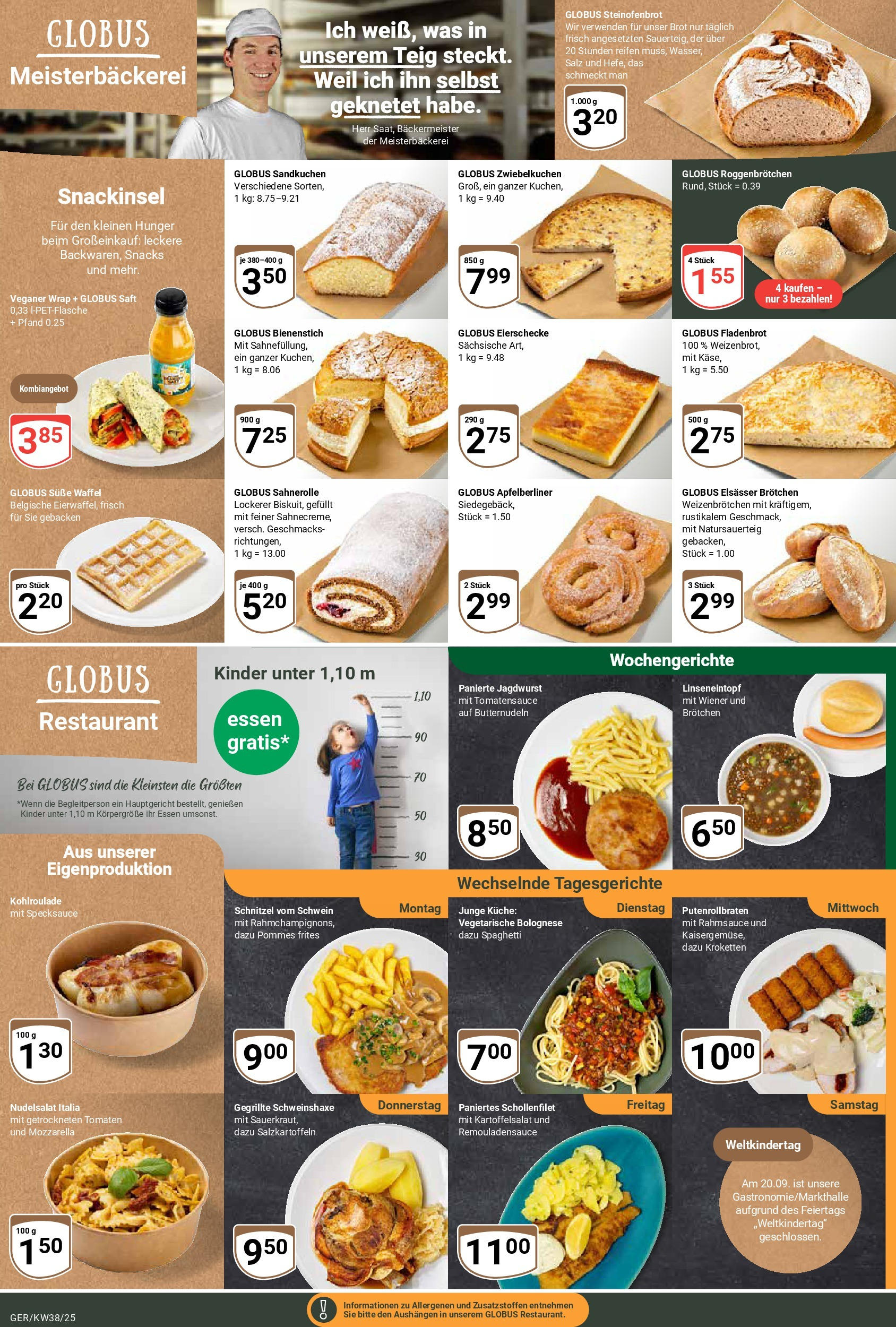 Globus prospekt Gera (ab 14.09.2025) » Angebote ab Montag | Seite: 5 | Produkte: Küche, Tomaten, Schnitzel, Salz Globus prospekt Gera (ab 14.09.2025) » Angebote online | Seite: 5 | Produkte: Küche, Tomaten, Schnitzel, Salz