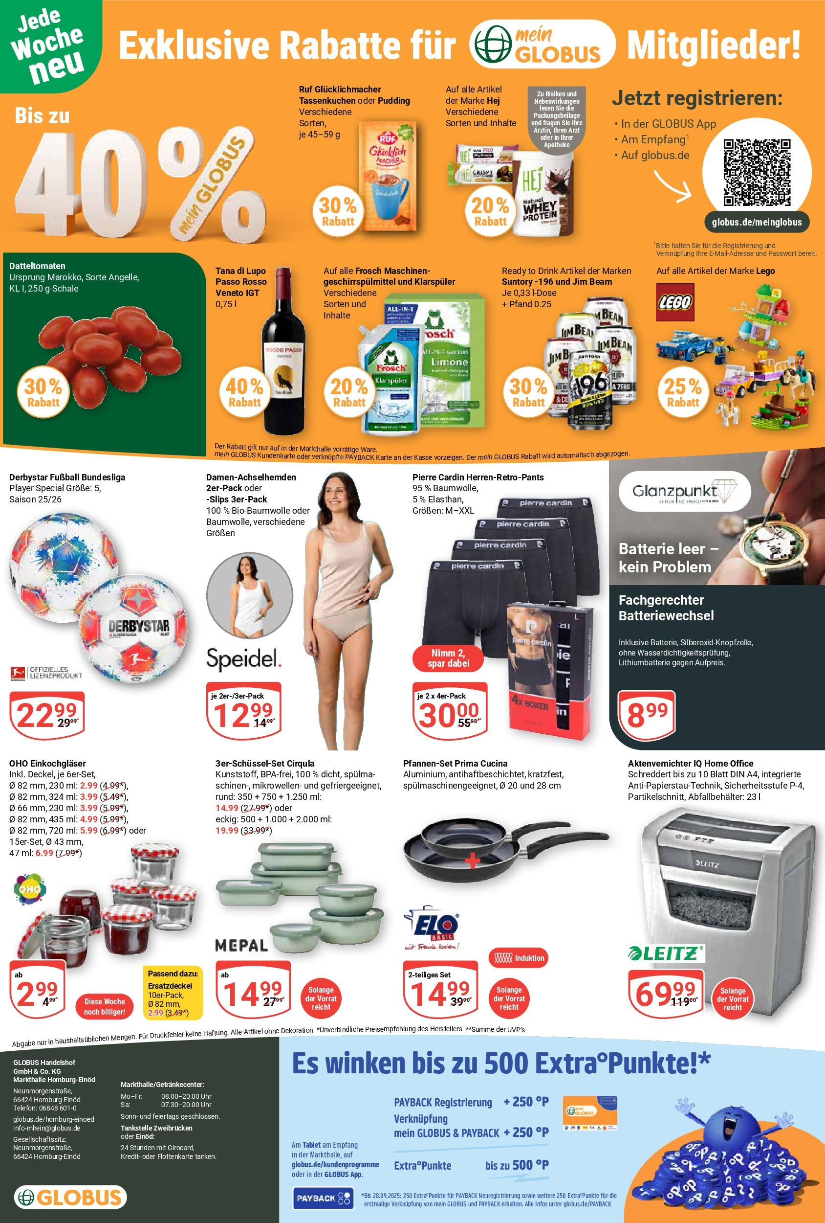 Globus prospekt Homburg-Einöd	 (ab 14.09.2025) » Angebote online | Seite: 29