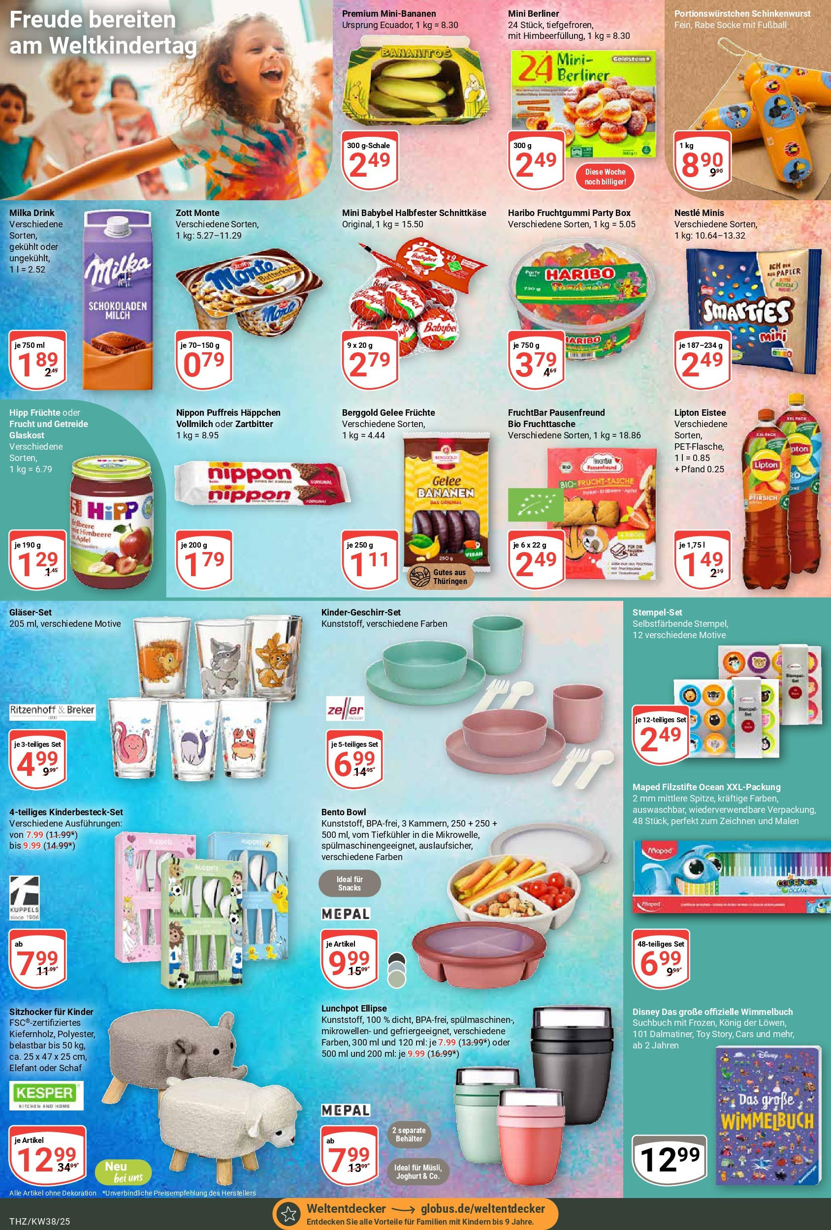 Globus prospekt Zeitz (ab 14.09.2025) » Angebote ab Montag | Seite: 22 | Produkte: Joghurt, Äpfel, Babybel, Getreide Globus prospekt Zeitz (ab 14.09.2025) » Angebote online | Seite: 22 | Produkte: Joghurt, Äpfel, Babybel, Getreide