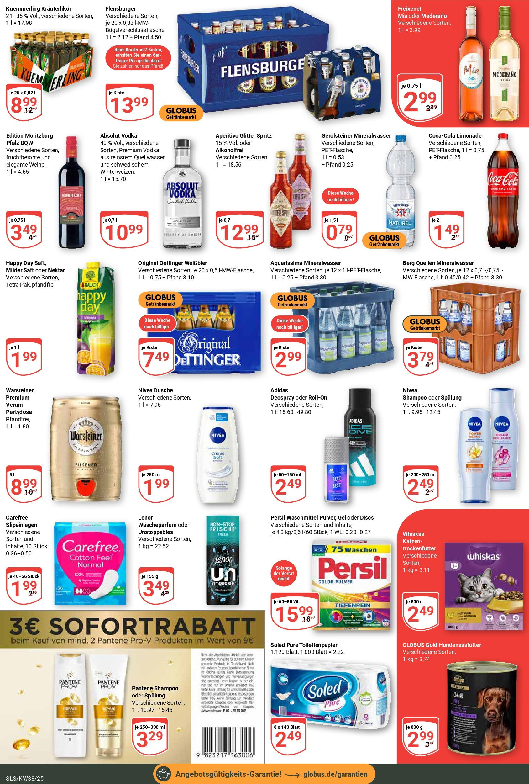 Globus prospekt Saarlouis (ab 14.09.2025) » Angebote ab Montag | Seite: 3 | Produkte: Lenor, Dusche, Waschmittel, Gerolsteiner Globus prospekt Saarlouis (ab 14.09.2025) » Angebote online | Seite: 3 | Produkte: Lenor, Dusche, Waschmittel, Gerolsteiner