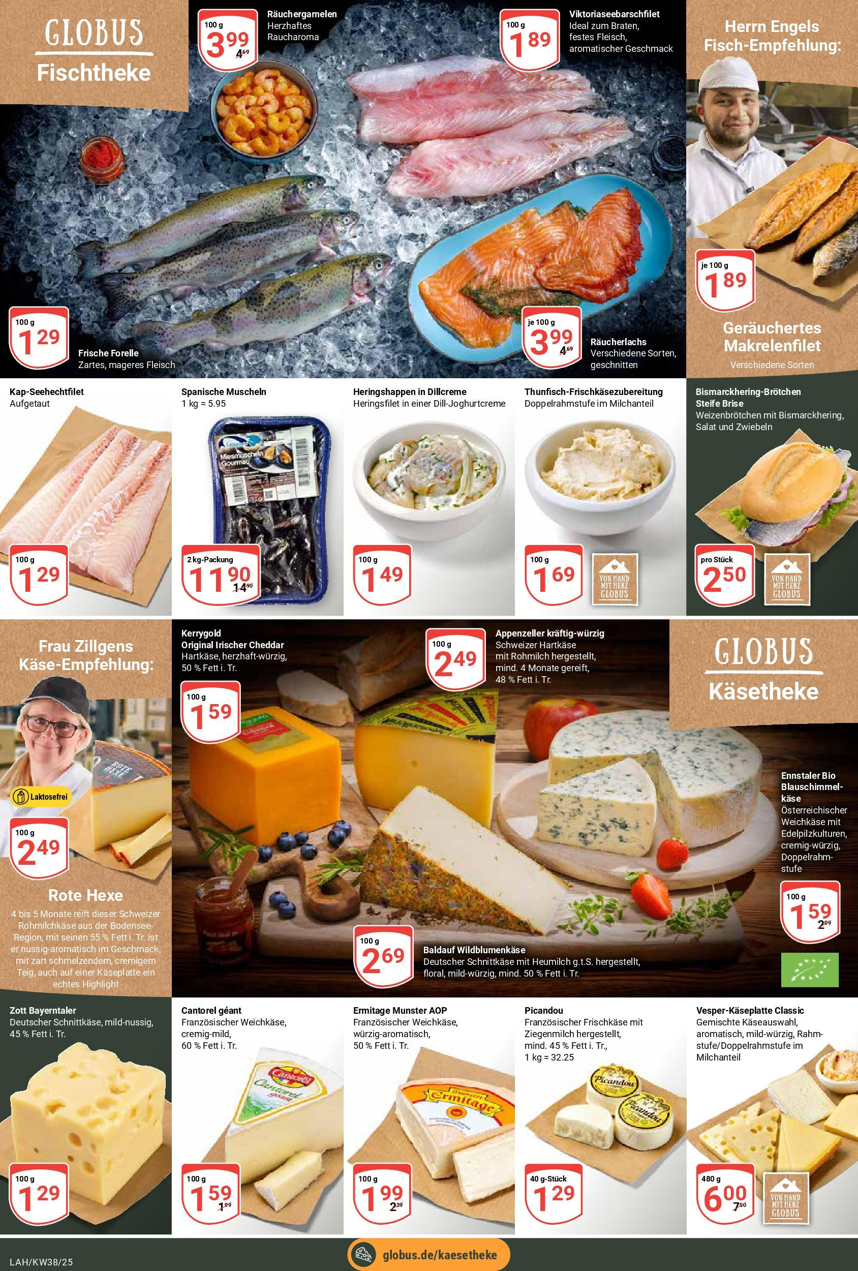 Globus prospekt Lahnstein (ab 14.09.2025) » Angebote ab Montag | Seite: 9 | Produkte: Käse, Räucherlachs, Fleisch, Frischkase Globus prospekt Lahnstein (ab 14.09.2025) » Angebote online | Seite: 9 | Produkte: Käse, Räucherlachs, Fleisch, Frischkase