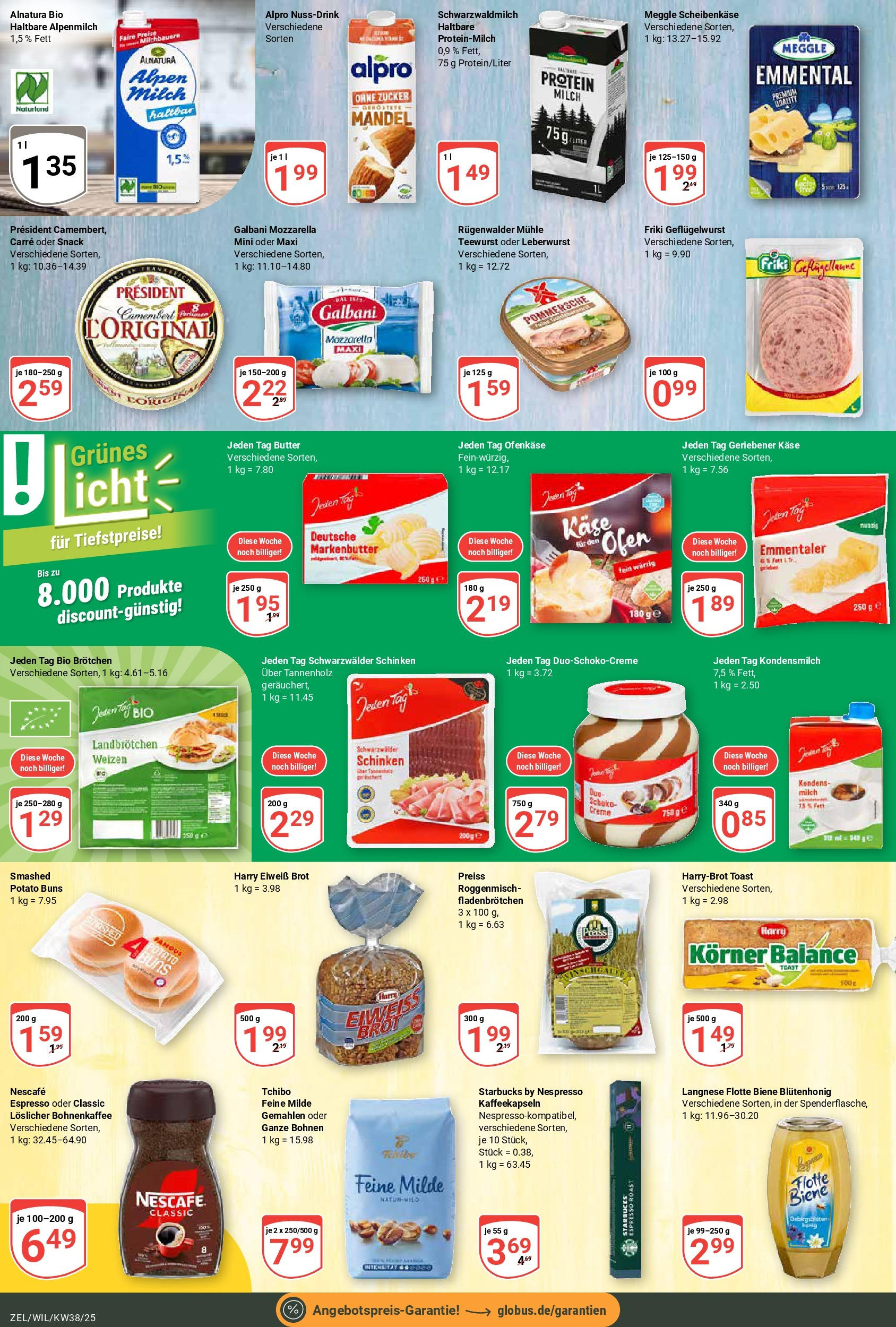 Globus prospekt Wittlich	 (ab 14.09.2025) » Angebote online | Seite: 11 | Produkte: Mühle, Mozzarella, Zucker, Brot