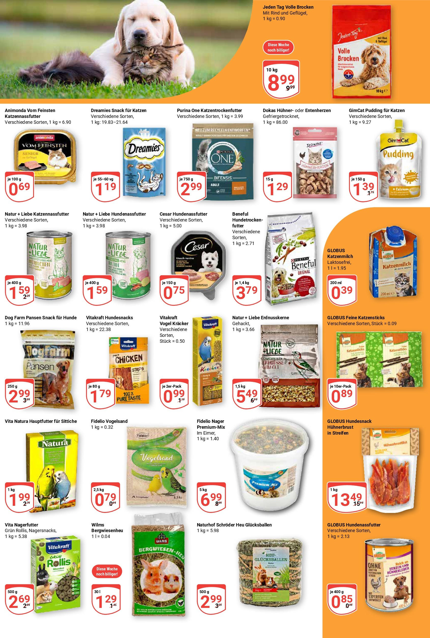 Globus prospekt Siegen	 (ab 14.09.2025) » Angebote online | Seite: 25 | Produkte: Purina one, Pudding