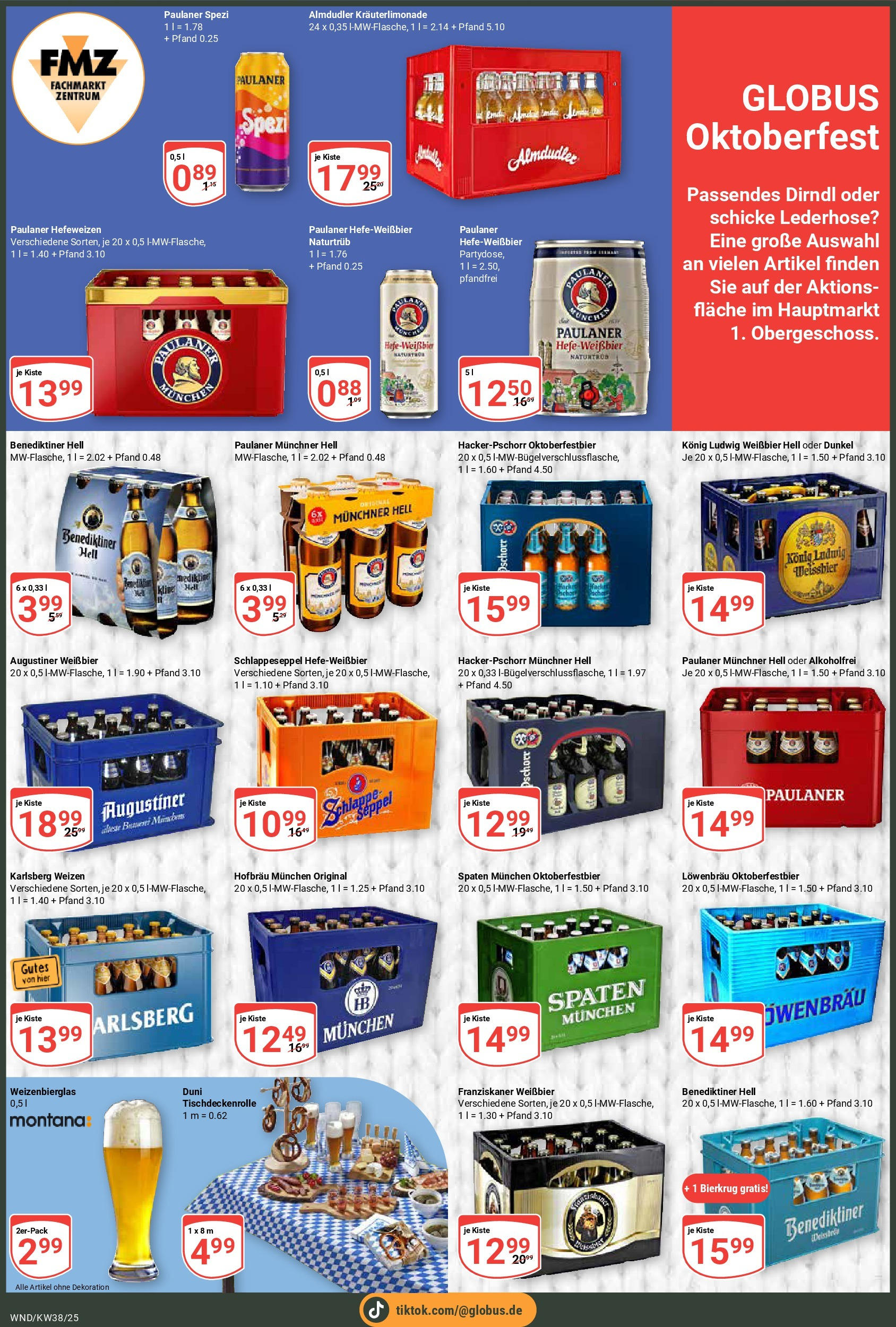 Globus prospekt St. Wendel (ab 14.09.2025) » Angebote ab Montag | Seite: 2 | Produkte: Franziskaner, Paulaner spezi, Benediktiner hell, Paulaner Globus prospekt St. Wendel (ab 14.09.2025) » Angebote online | Seite: 2 | Produkte: Franziskaner, Paulaner spezi, Benediktiner hell, Paulaner