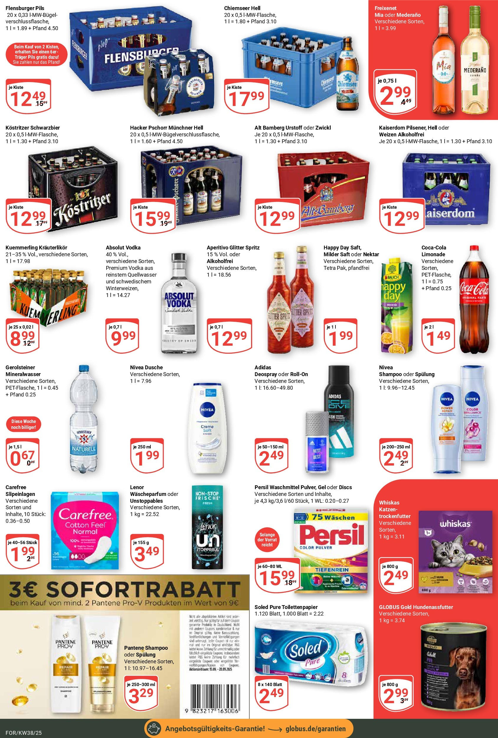 Globus prospekt Forchheim (ab 14.09.2025) » Angebote ab Montag | Seite: 5 | Produkte: Freixenet, Dusche, Shampoo, Persil Globus prospekt Forchheim (ab 14.09.2025) » Angebote online | Seite: 5 | Produkte: Freixenet, Dusche, Shampoo, Persil