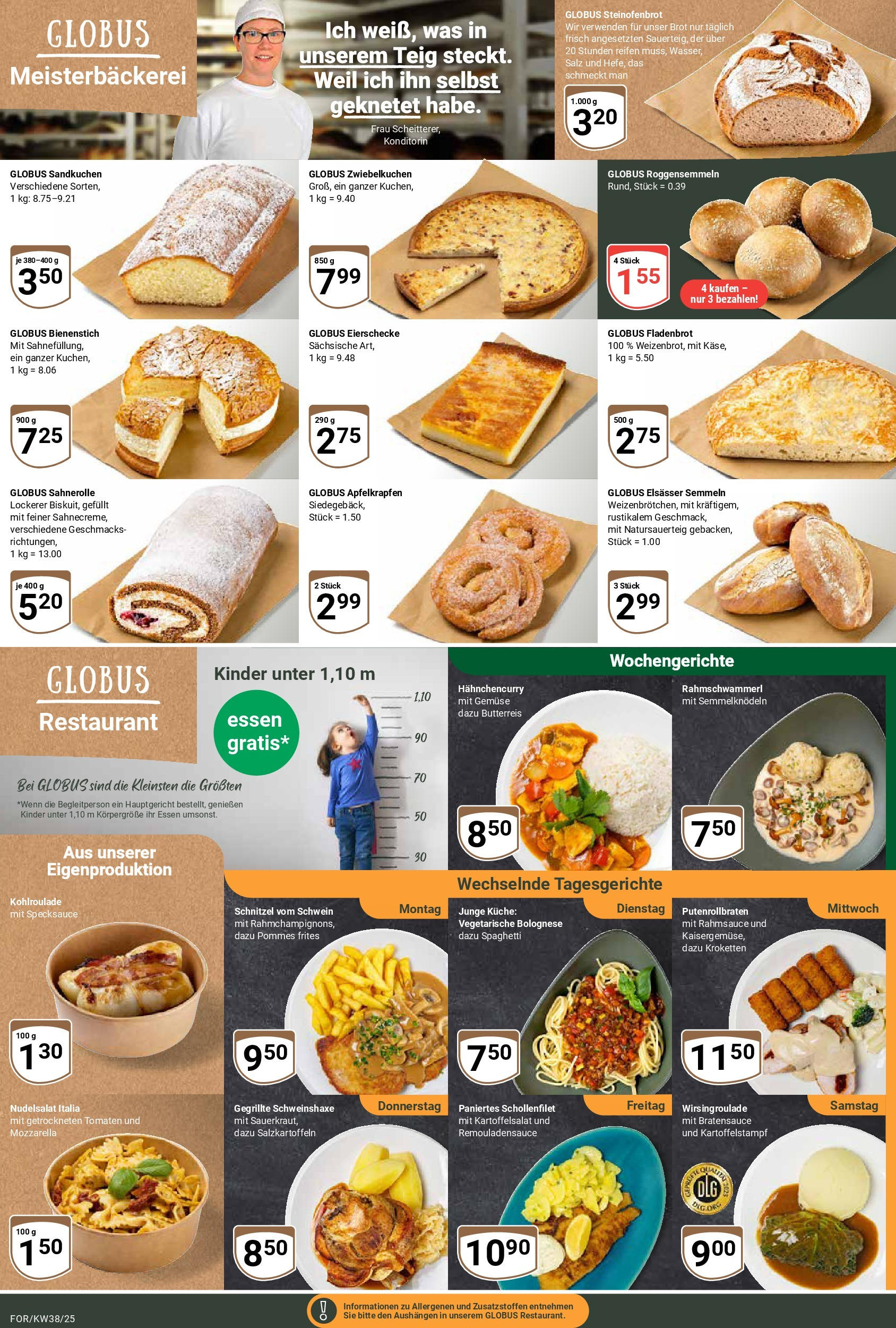 Globus prospekt Forchheim (ab 14.09.2025) » Angebote ab Montag | Seite: 7 | Produkte: Mozzarella, Pommes, Tomaten, Schnitzel Globus prospekt Forchheim (ab 14.09.2025) » Angebote online | Seite: 7 | Produkte: Mozzarella, Pommes, Tomaten, Schnitzel