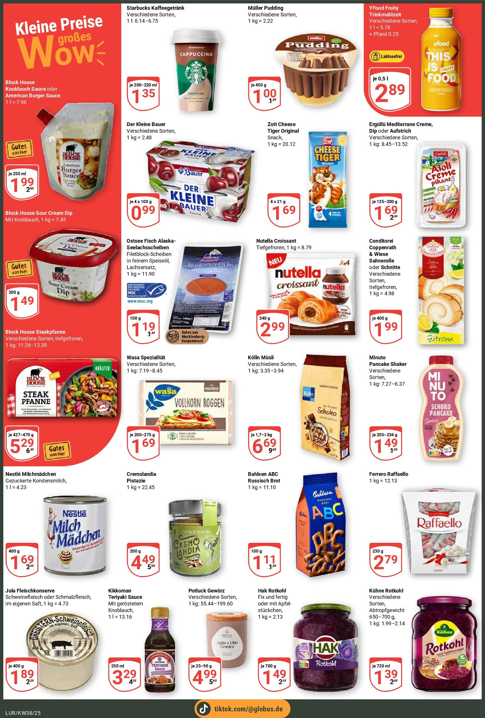 Globus prospekt Hamburg	 (ab 14.09.2025) » Angebote online | Seite: 2 | Produkte: Milch, Rotkohl, Äpfel, Fisch