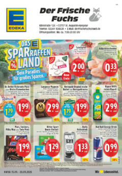 Edeka prospekt Sank Augustin	 ab 14.09.2025 gültig