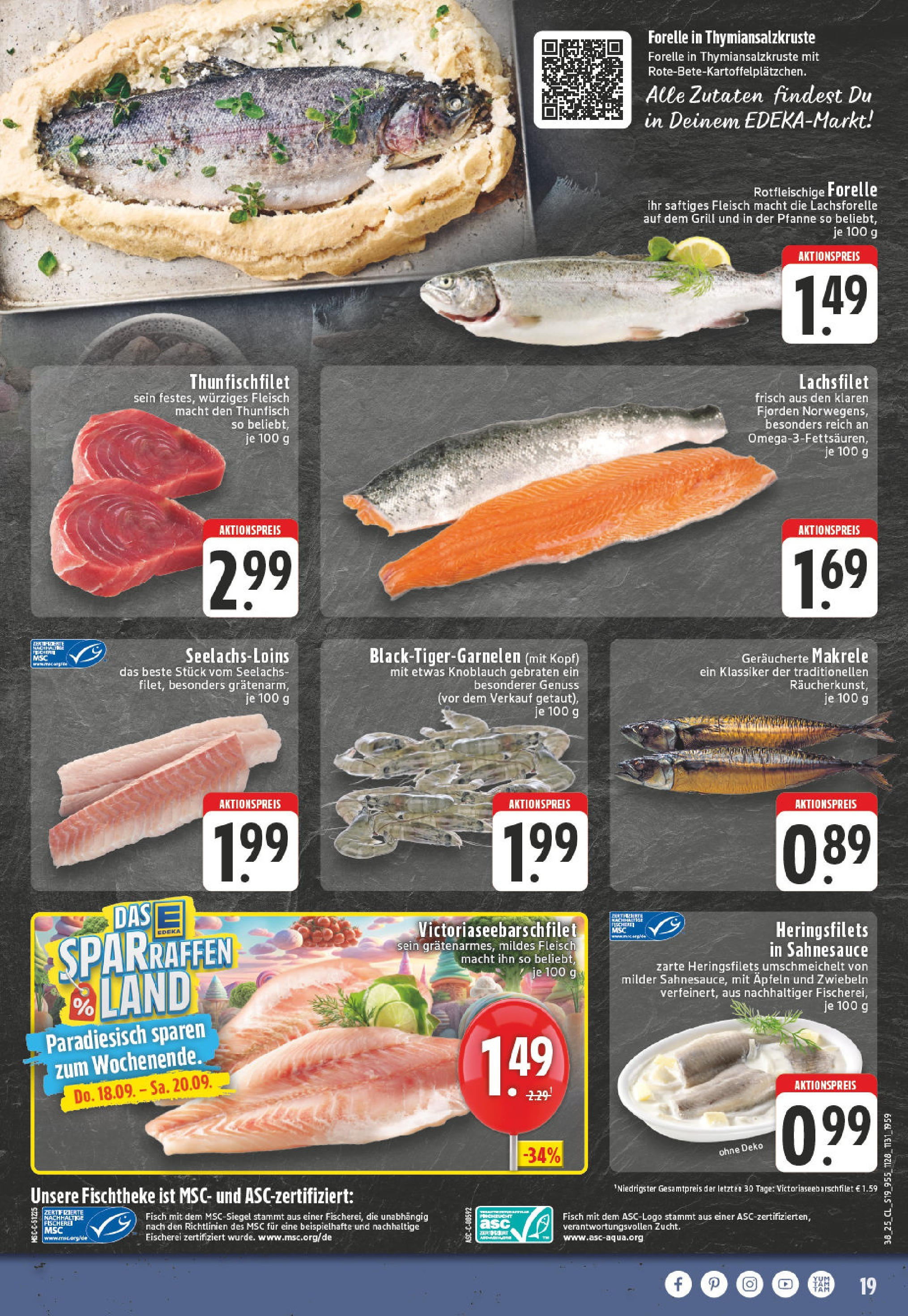 Edeka prospekt Düren	 (ab 14.09.2025) » Angebote Online | Seite: 21