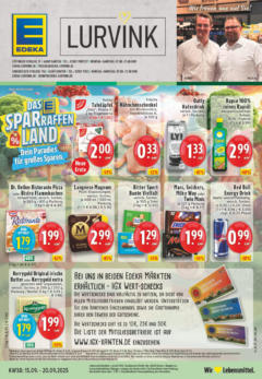 Edeka prospekt Xanten	 ab 14.09.2025 gültig
