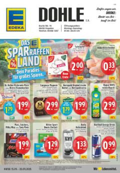 Edeka prospekt Hopsten	 ab 14.09.2025 gültig