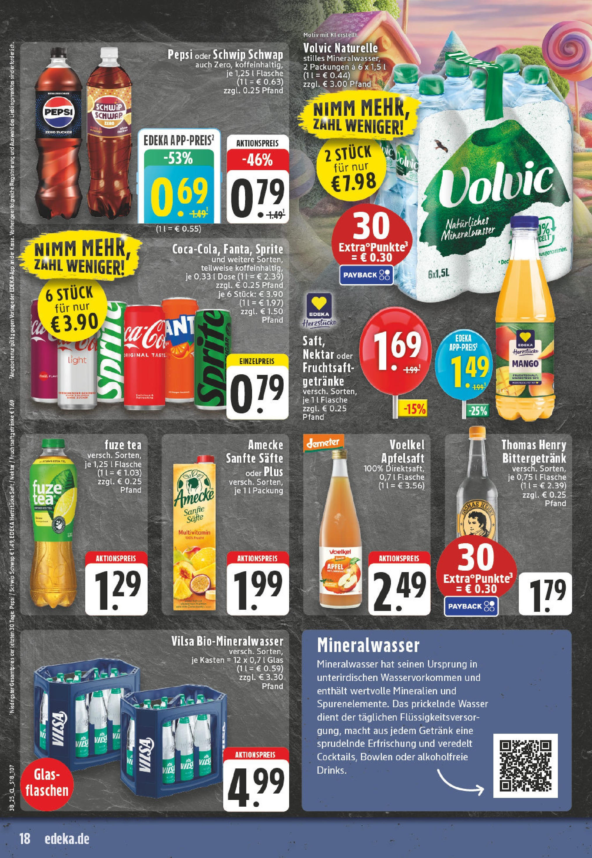 Edeka prospekt Würselen (ab 14.09.2025) » Angebote Online | Seite: 20 | Produkte: Äpfel, Apple, Wasser, Fruchtsaft Edeka prospekt Würselen (ab 14.09.2025) » Angebote Online | Seite: 20 | Produkte: Äpfel, Apple, Wasser, Fruchtsaft