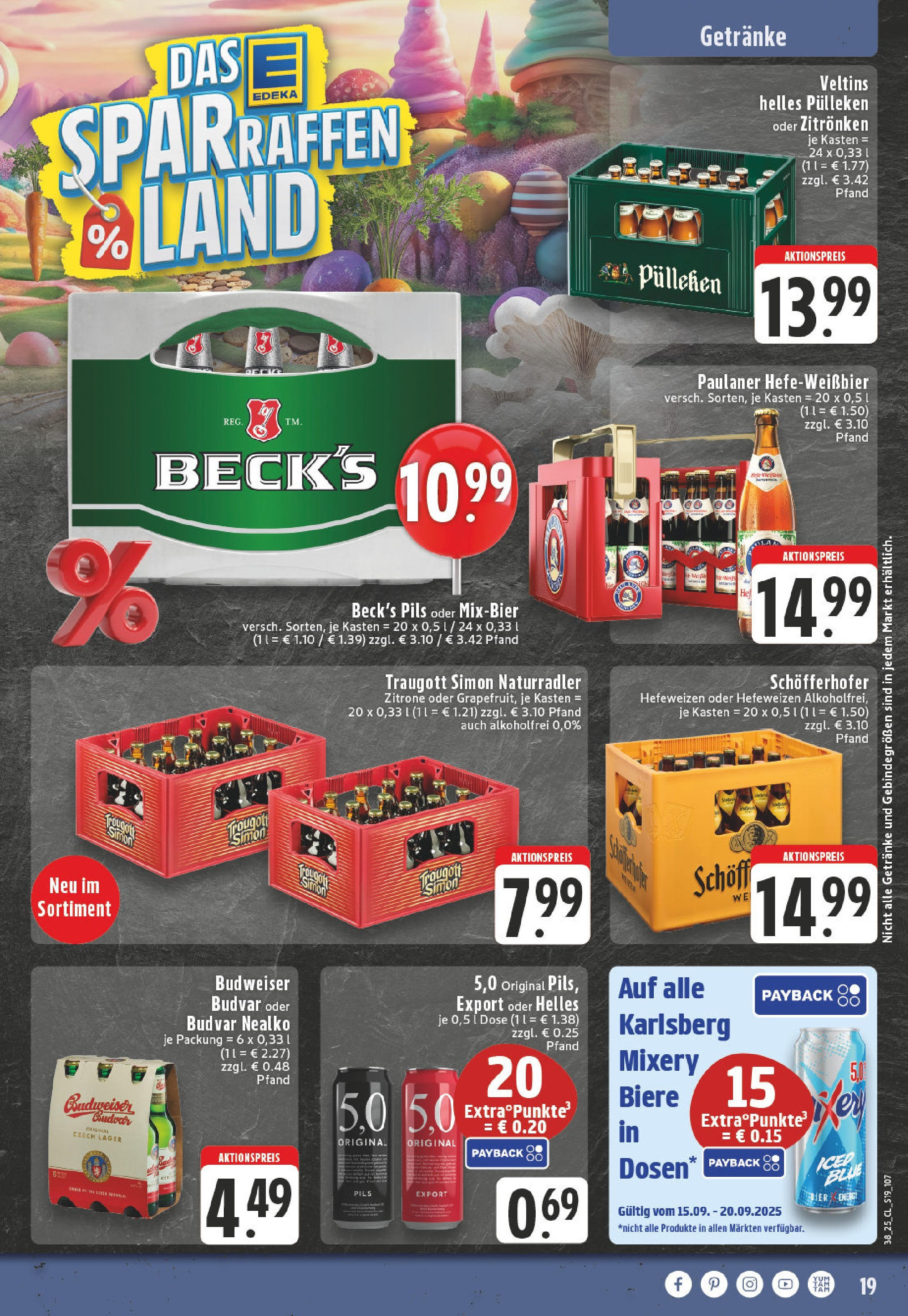 Edeka prospekt Würselen (ab 14.09.2025) » Angebote Online | Seite: 21 | Produkte: Helles pulleken, Pils, Zitrone, Mixery Edeka prospekt Würselen (ab 14.09.2025) » Angebote Online | Seite: 21 | Produkte: Helles pulleken, Pils, Zitrone, Mixery