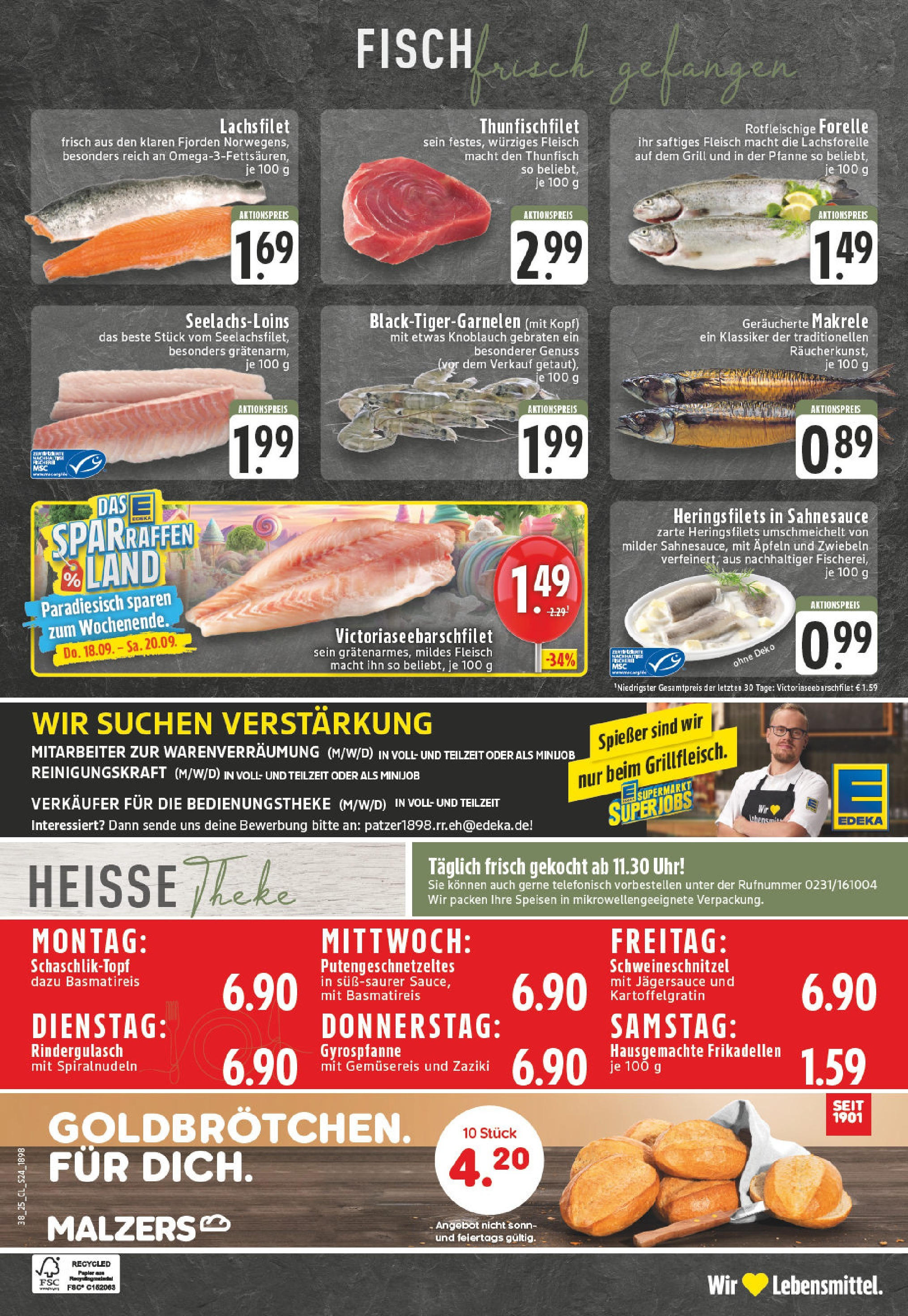 Edeka prospekt Dortmund	 (ab 14.09.2025) » Angebote Online | Seite: 26 | Produkte: Rindergulasch, Basmatireis, Thunfisch, Schnitzel