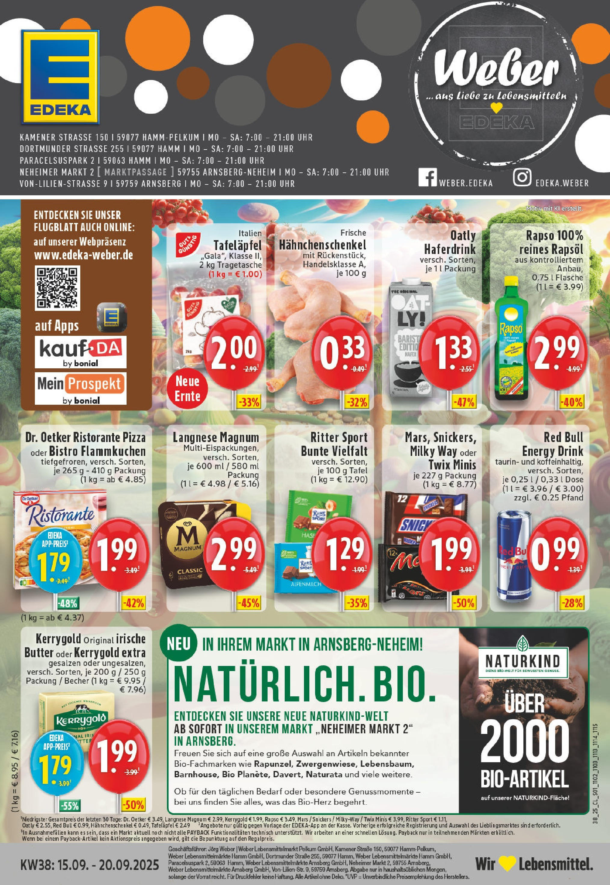 Edeka prospekt Arnsberg	 (ab 14.09.2025) » Angebote Online | Seite: 1