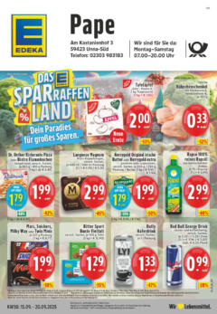 Edeka prospekt Unna	 ab 14.09.2025 gültig