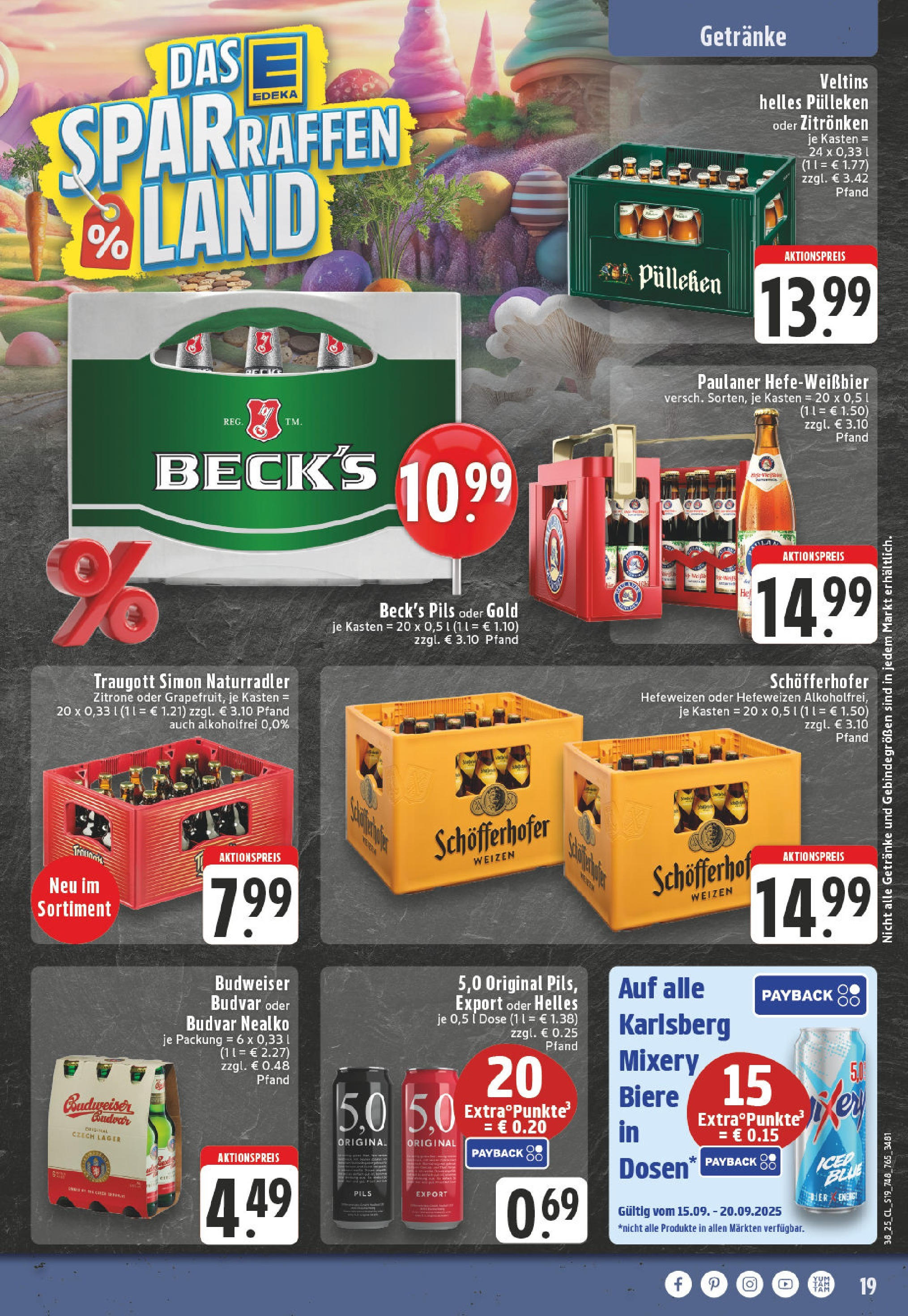 Edeka prospekt Mönchengladbach-Rheydt	 (ab 14.09.2025) » Angebote Online | Seite: 21