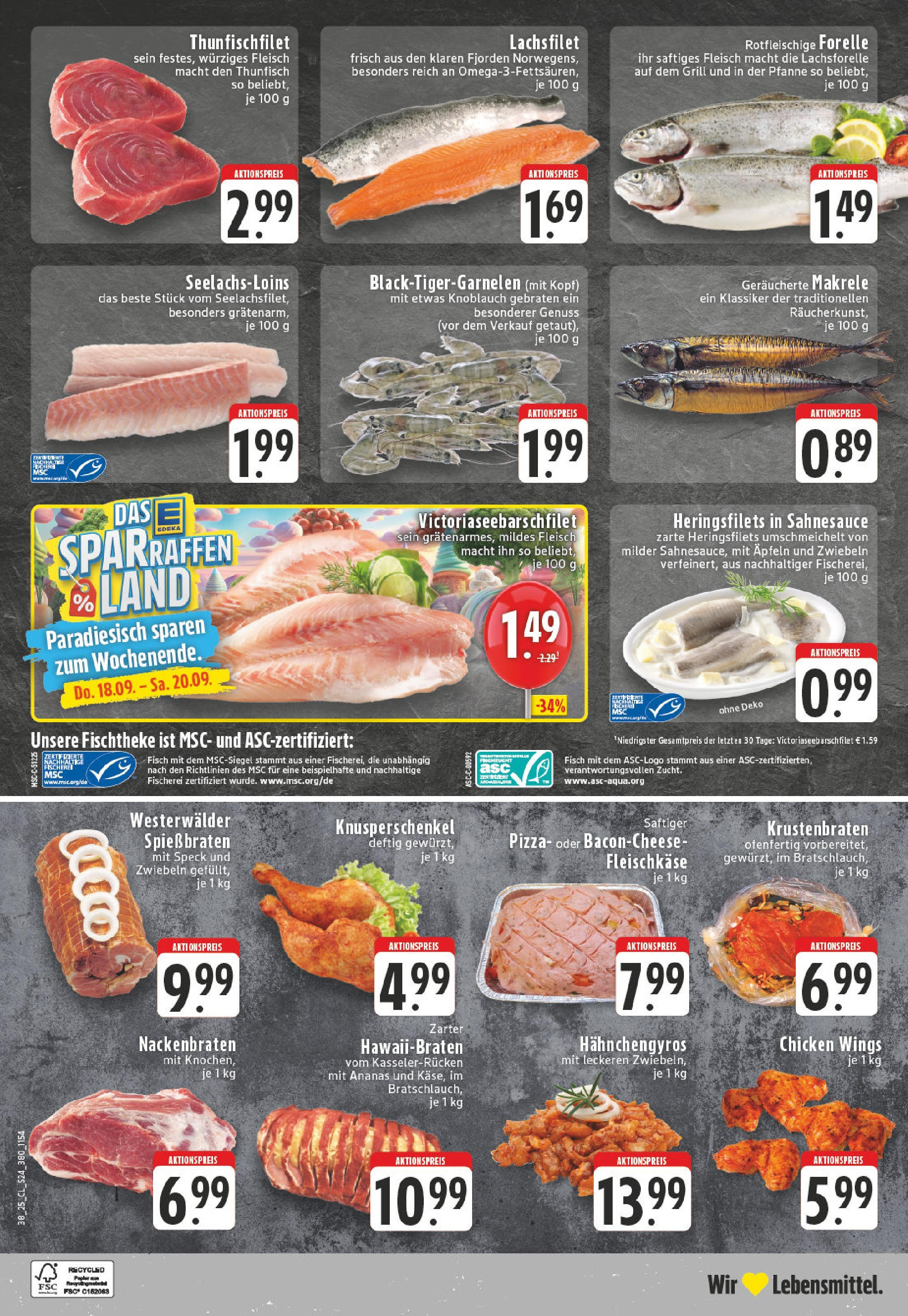 Edeka prospekt Höhn	 (ab 14.09.2025) » Angebote Online | Seite: 26 | Produkte: Grill, Krustenbraten, Gyros, Fleisch
