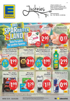 Edeka prospekt Duisburg	 ab 14.09.2025 gültig