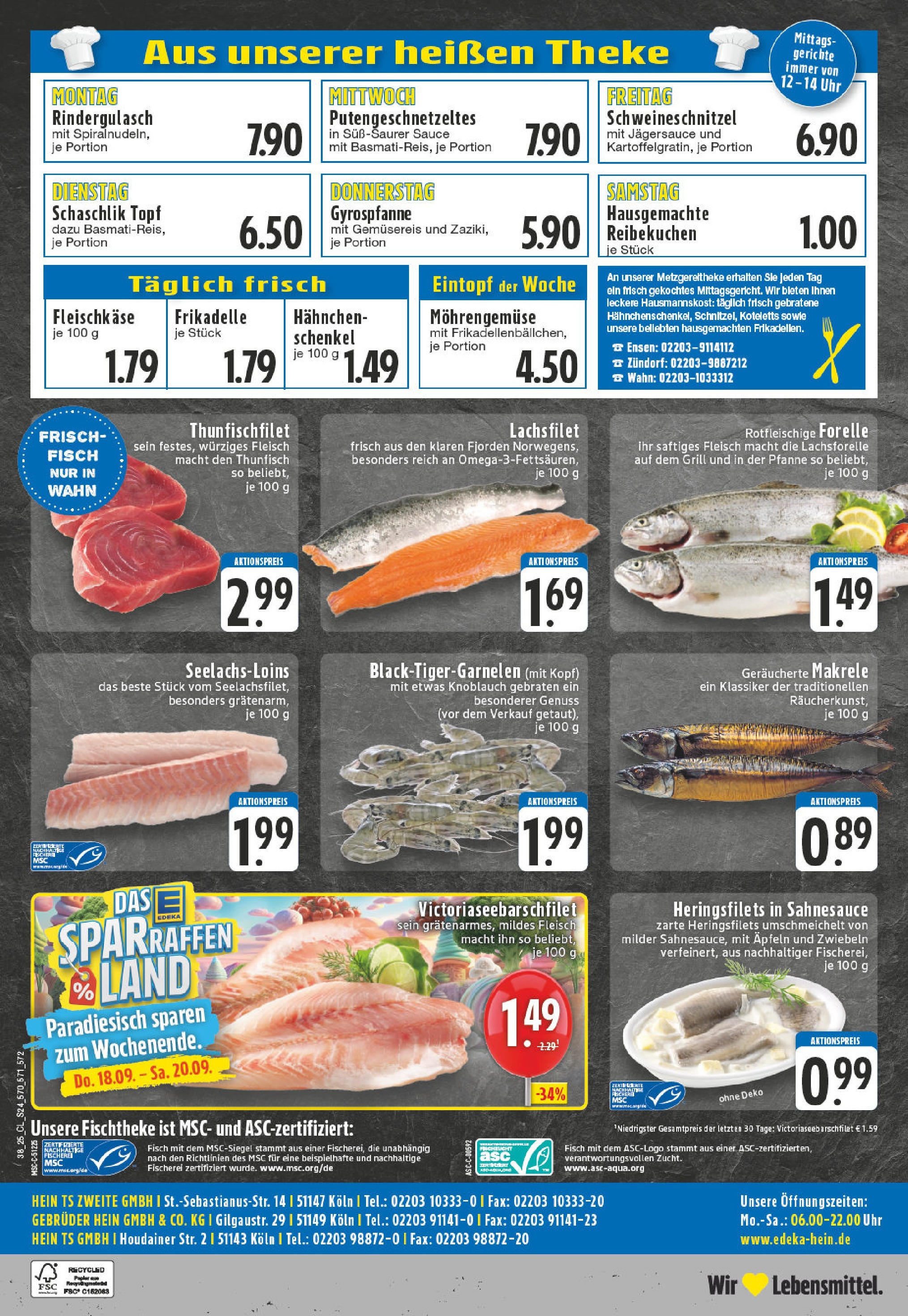 Edeka prospekt Köln	 (ab 14.09.2025) » Angebote Online | Seite: 26