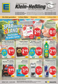 Edeka prospekt Siegburg	 ab 14.09.2025 gültig