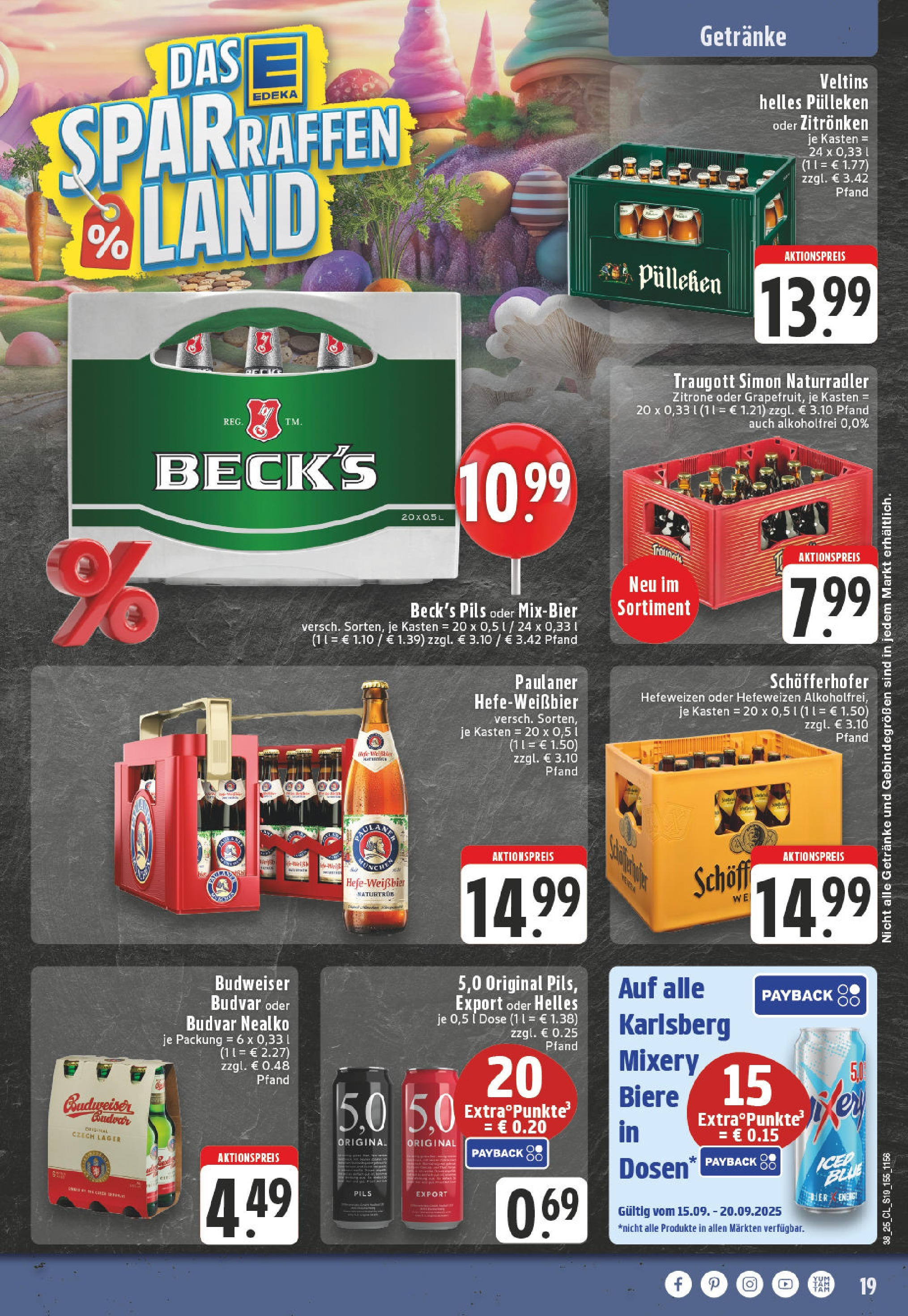 Edeka prospekt Goch	 (ab 14.09.2025) » Angebote Online | Seite: 21
